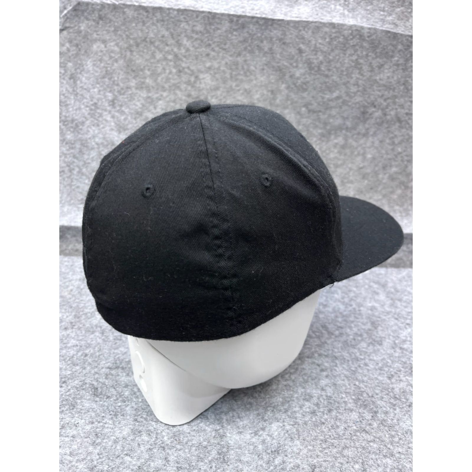 Vintage Chevy Patch Hat Fitted Adult Extra Large Black Polyester Blend Flexfit Size ONE SIZE - 7 Thumbnail