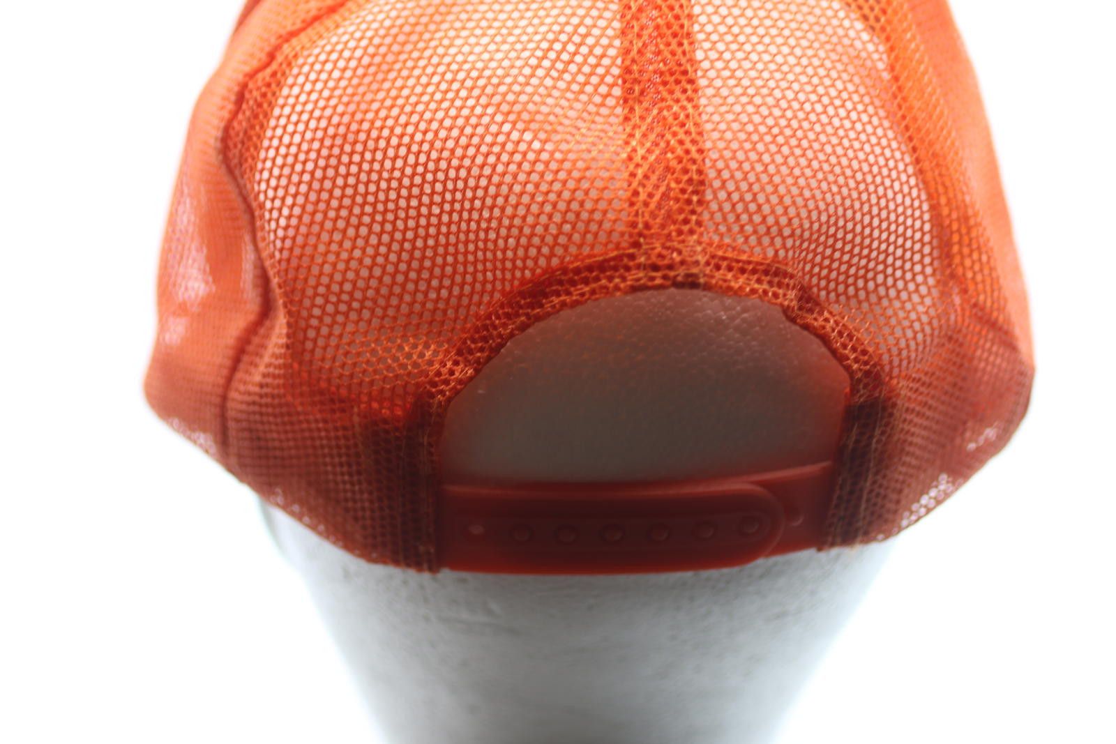 AAA Vintage AAA School Safety Patrol Orange Mesh Cap with Pin Size ONE SIZE - 6 Thumbnail
