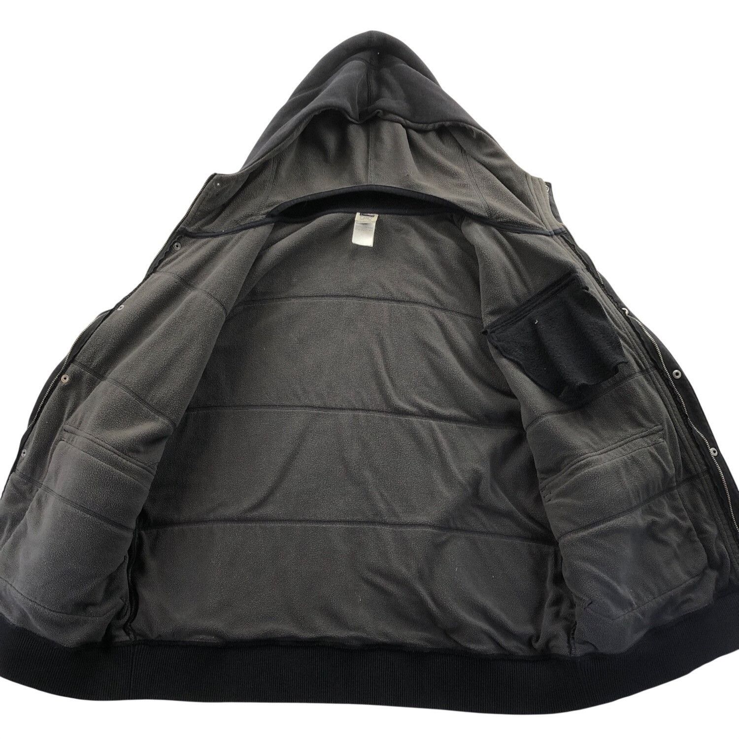 The North Face The North Face Men's Fleece Parka XL Black Lined Hoodie Full Size US XL / EU 56 / 4 - 3 Thumbnail