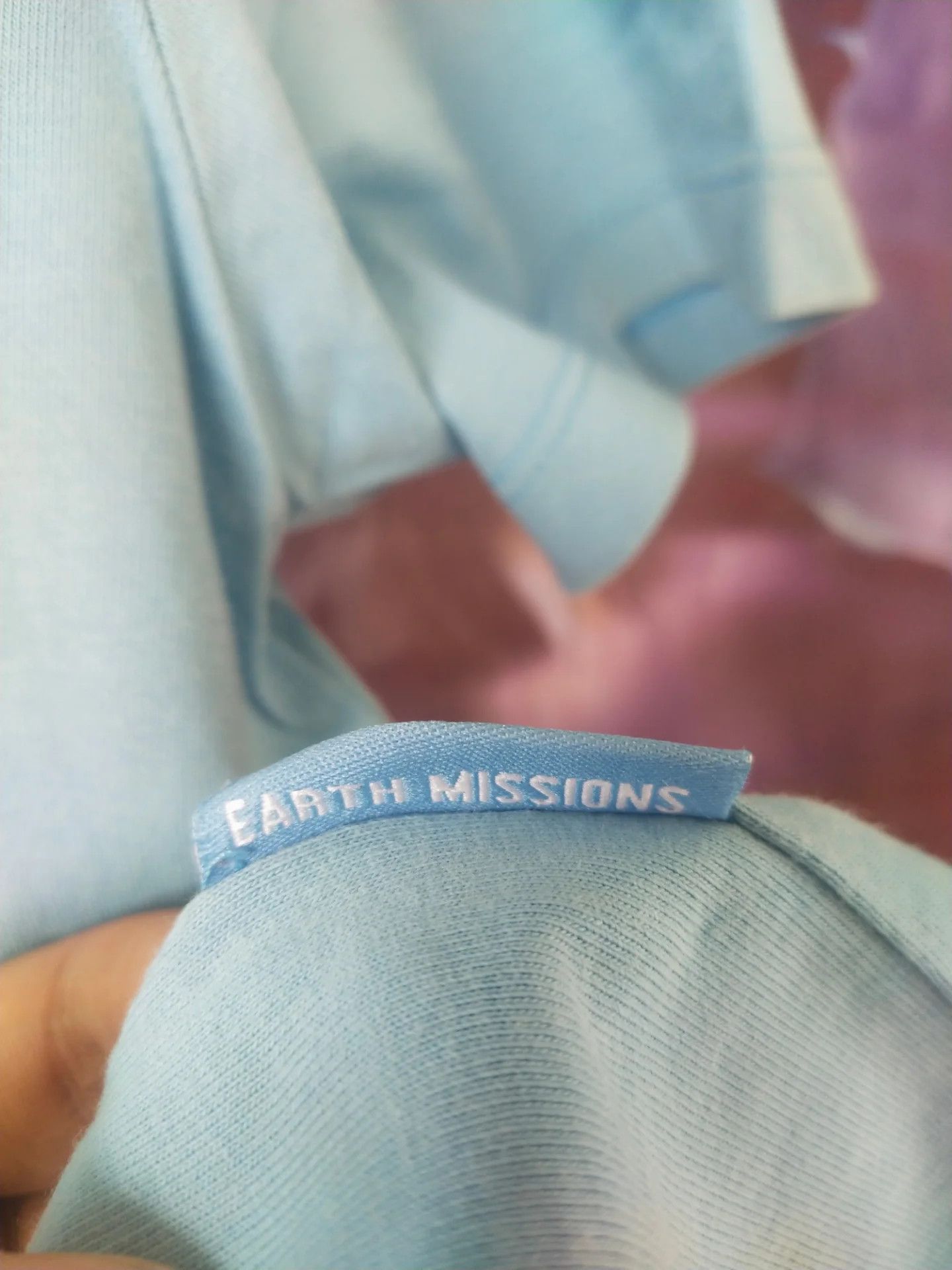 NASA NASA x Frank Stone Earth Missions Blue Tees Size US M / EU 48-50 / 2 - 7 Thumbnail