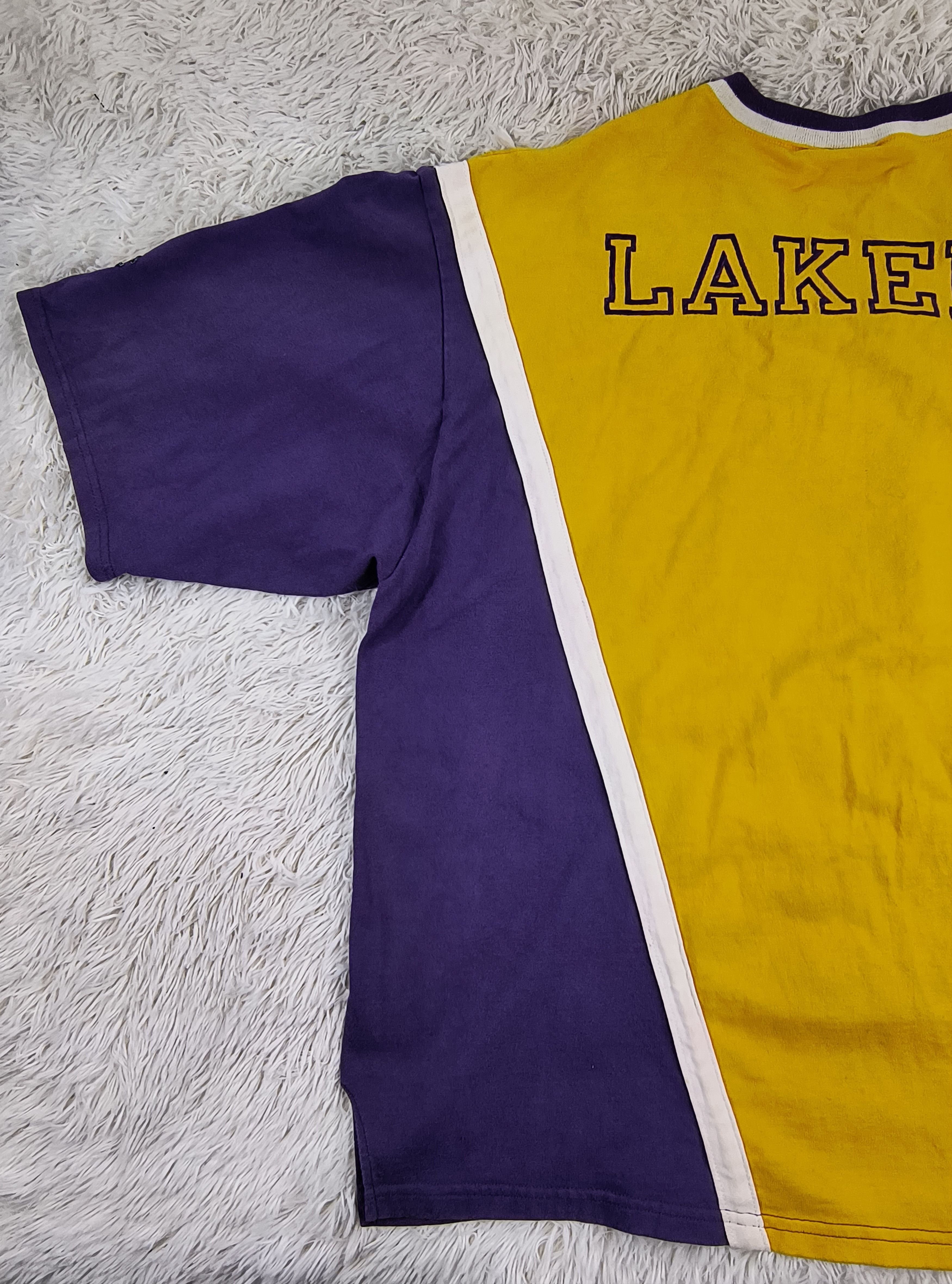 Champion Vintage L.A. Lakers warm up shooting 90s jersey Size US XXL / EU 58 / 5 - 7 Thumbnail