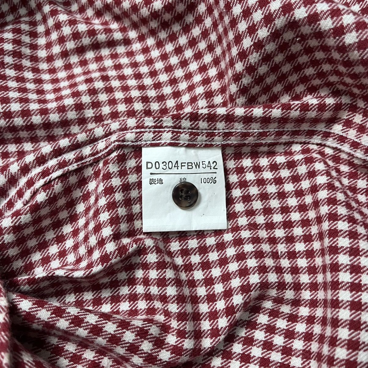 Issey Miyake Mademoiselle NonNon By Isseymiyake Plaid Double Pocket Shirt Size US L / EU 52-54 / 3 - 8 Thumbnail