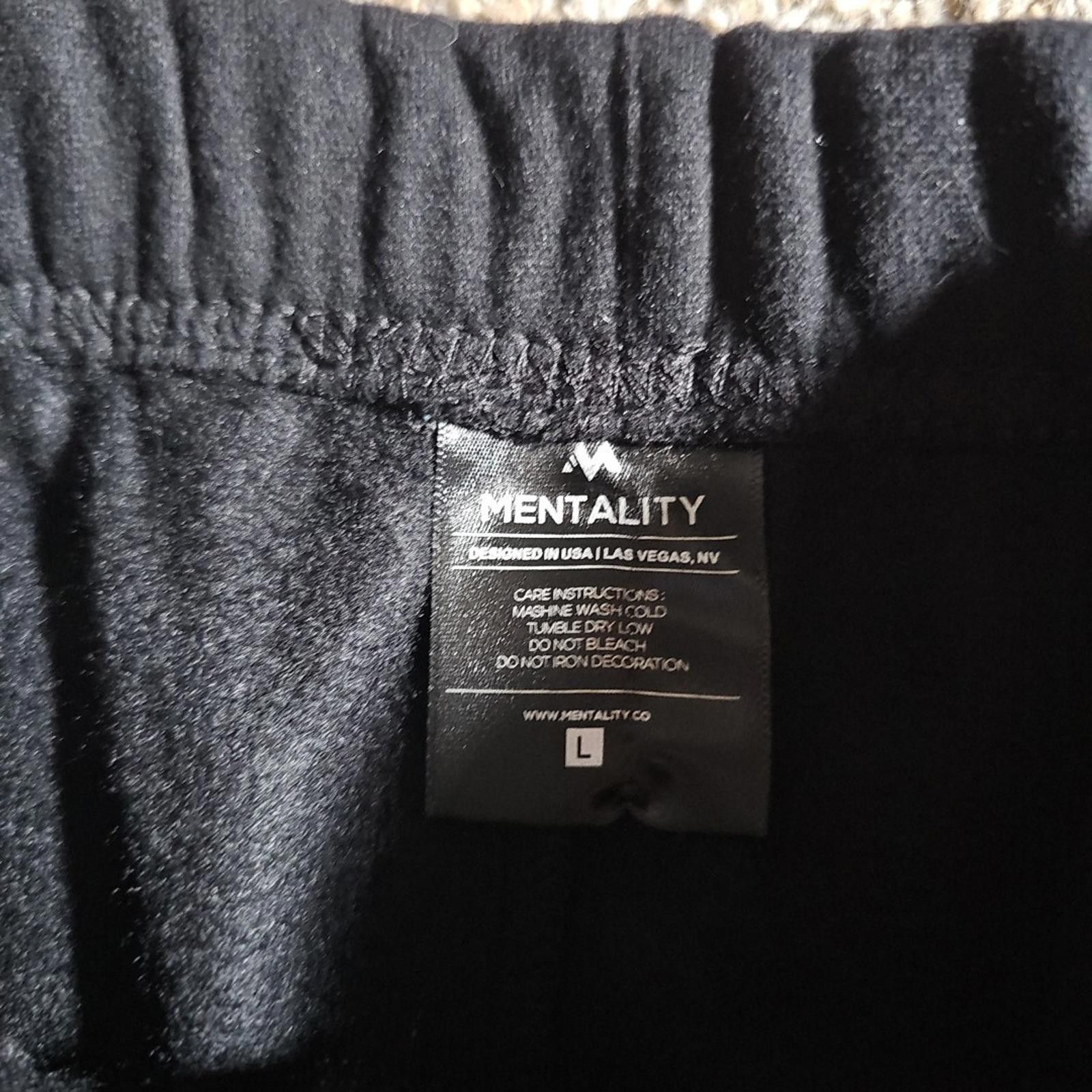 Other Mentality L Black Gym Shorts Size US 34 / EU 50 - 4 Thumbnail