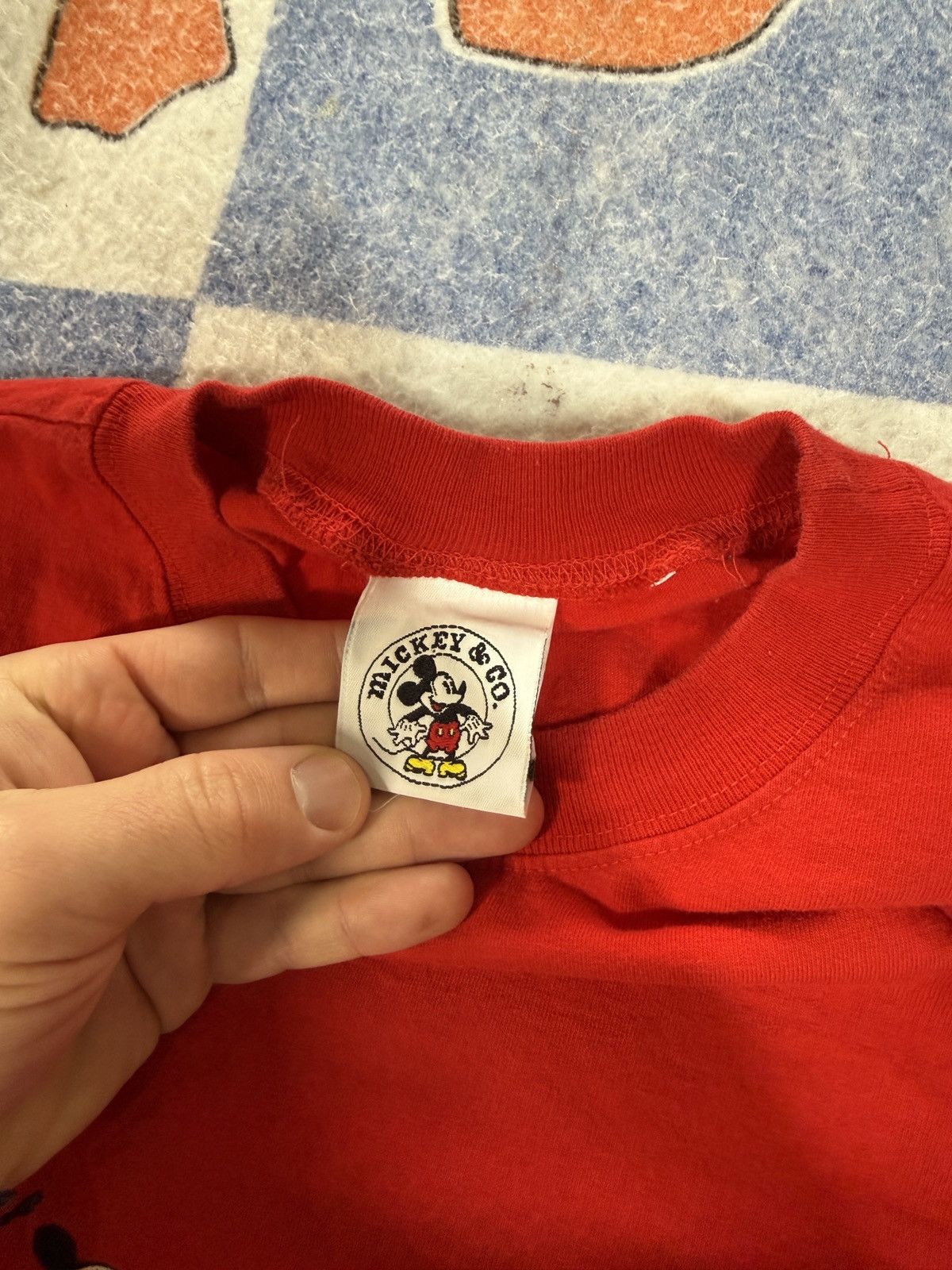 Disney Vintage mickey tee Size US L / EU 52-54 / 3 - 3 Thumbnail