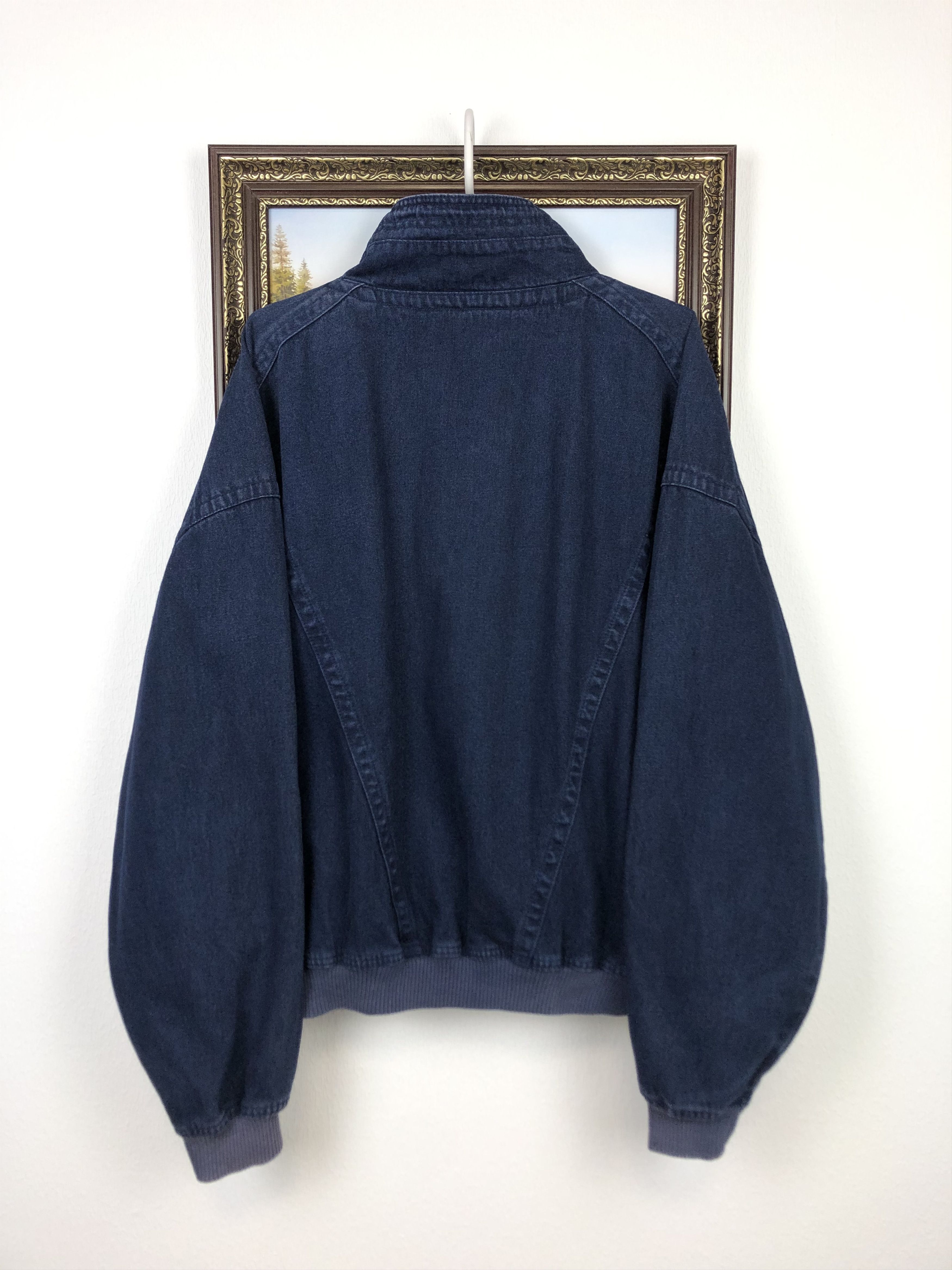 Nike Vintage Nike Court Denim Jean Jacket Acid Wash Agassi Size US XL / EU 56 / 4 - 8 Thumbnail