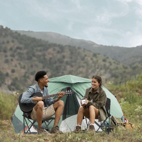 Designer × Homemade YSSOA Portable Folding Camping Chair with Carry Bag for Adul Size US L / EU 52-54 / 3 - 8 Thumbnail