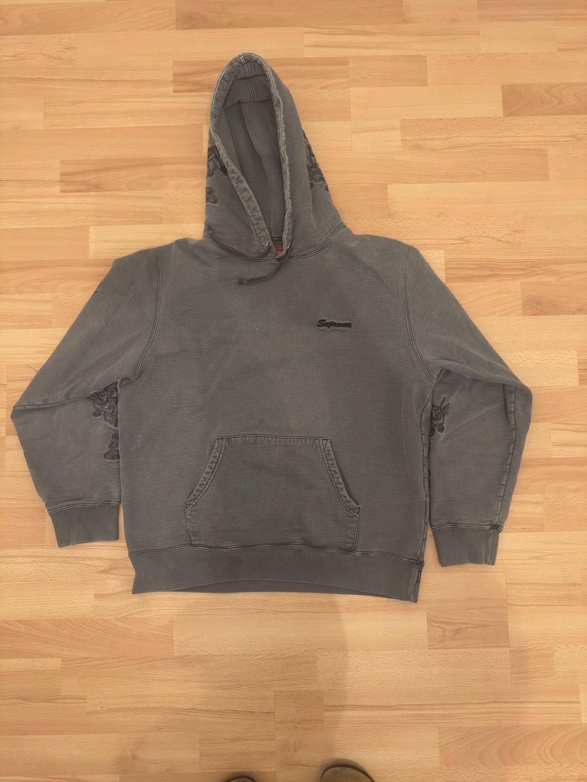 Supreme Supreme dragon overdyed hoodie Size US M / EU 48-50 / 2 - 1 Thumbnail