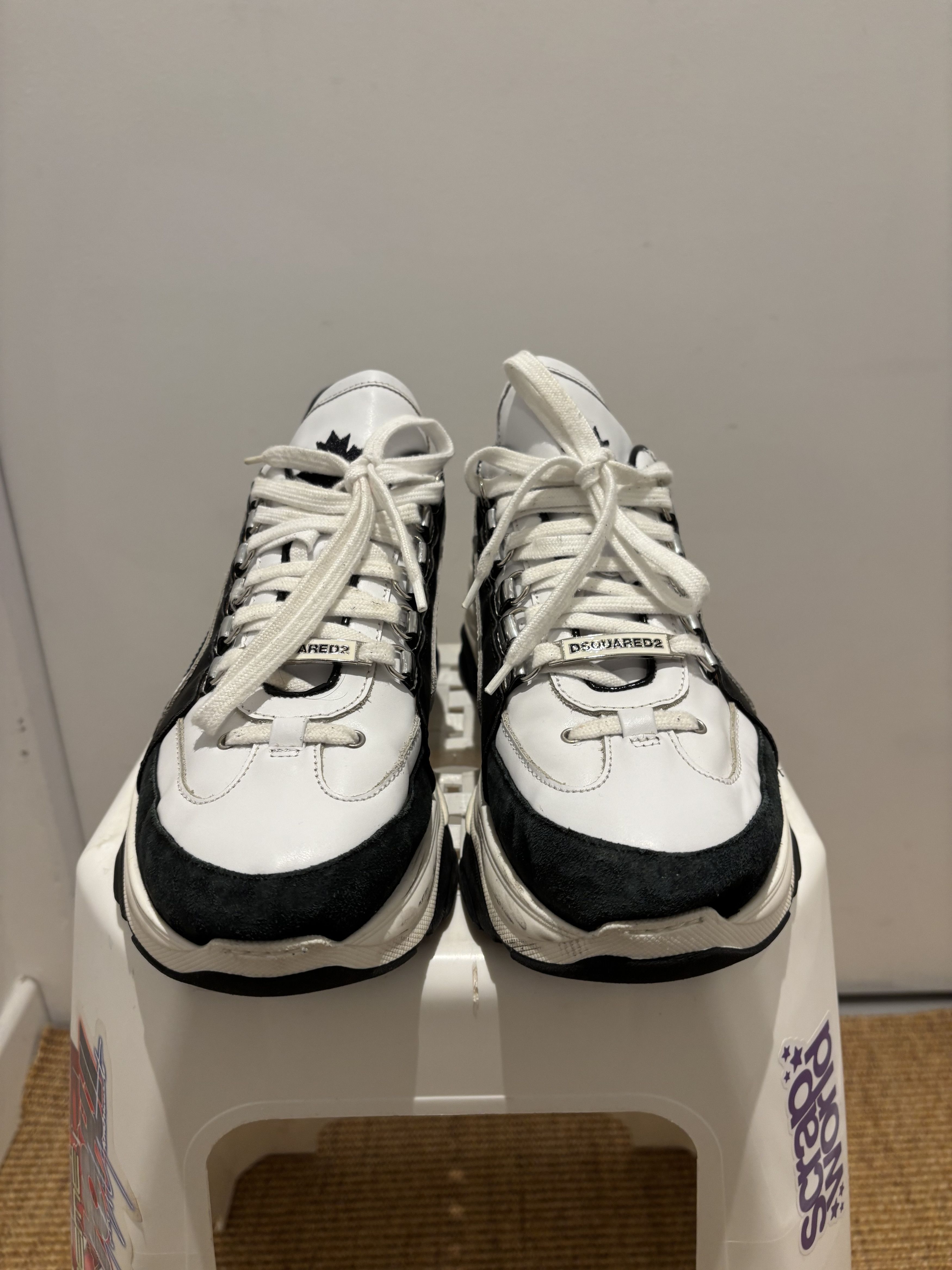 Dsquared2 Basket de luxe Dsquared2 Bumpy 551 Size US 11 / EU 44 - 8 Thumbnail