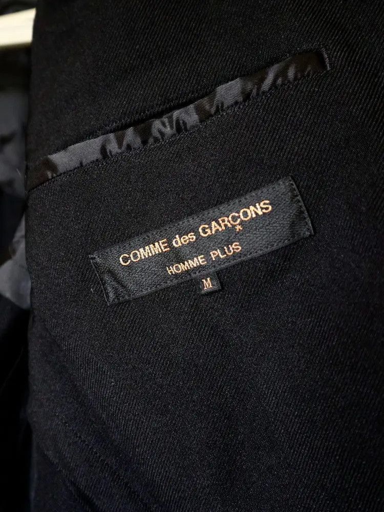 Other Comme Des Garcons Homme Plus 18AW White Shock Patches Jacke Size US M / EU 48-50 / 2 - 4 Thumbnail