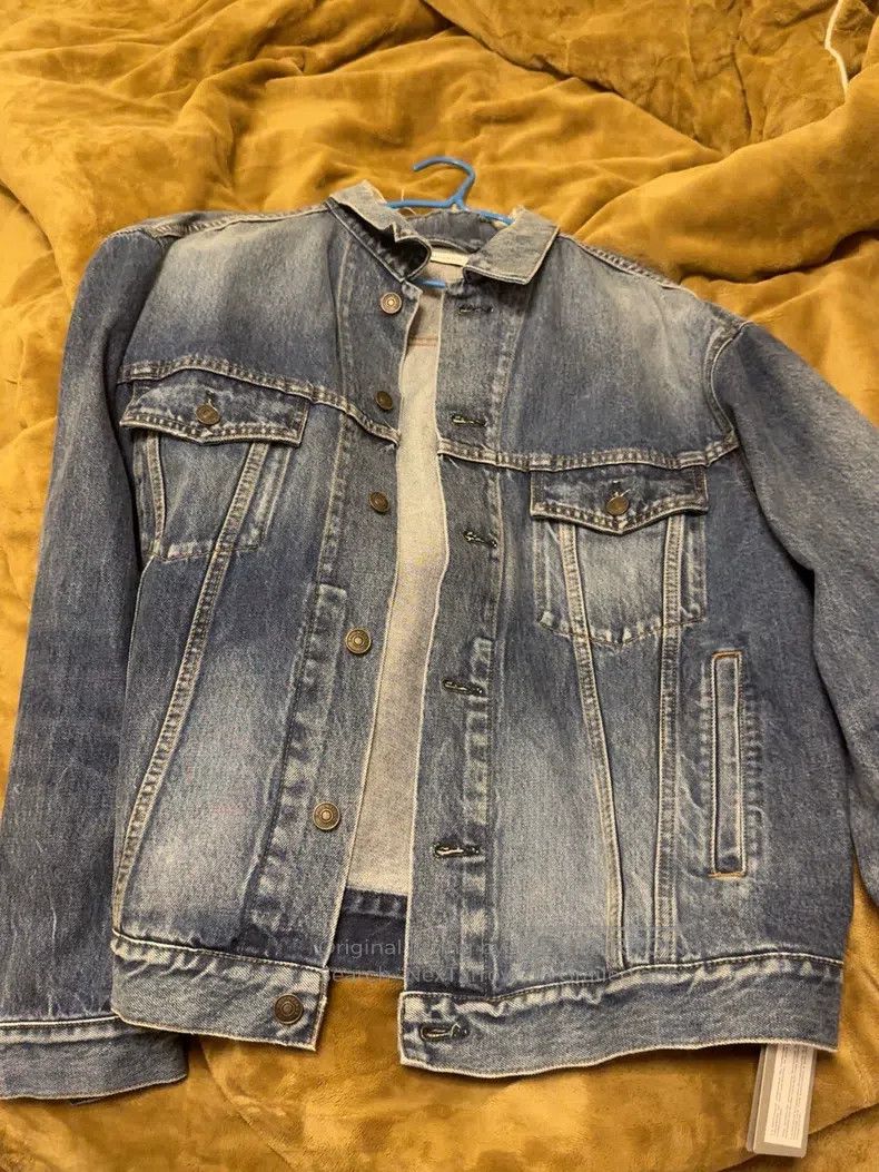 Balenciaga Balenciaga Denim Jacket Size XS / US 0-2 / IT 36-38 - 1 Thumbnail