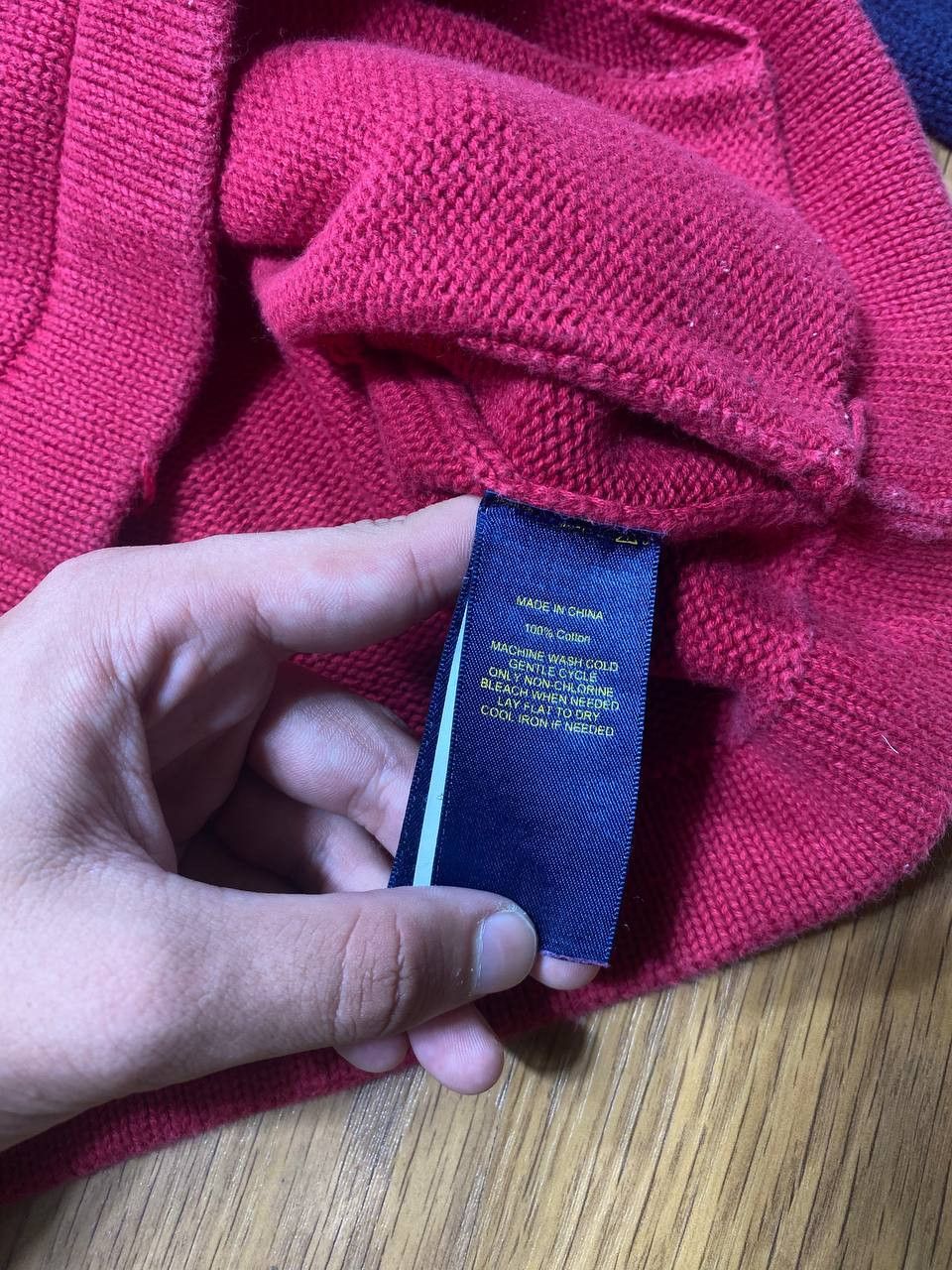 Polo Ralph Lauren Vintage Y2K Polo Ralph Lauren Wool Sweater nova check Size US S / EU 44-46 / 1 - 5 Thumbnail