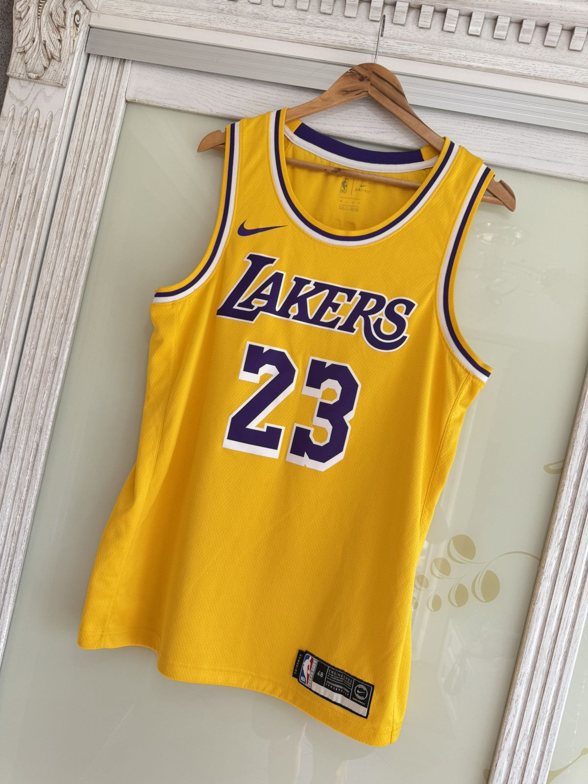 NBA × Nike Nike NBA Lakers Lebron James Icon Edition Swingman Jersey Kit Size US L / EU 52-54 / 3 - 3 Thumbnail