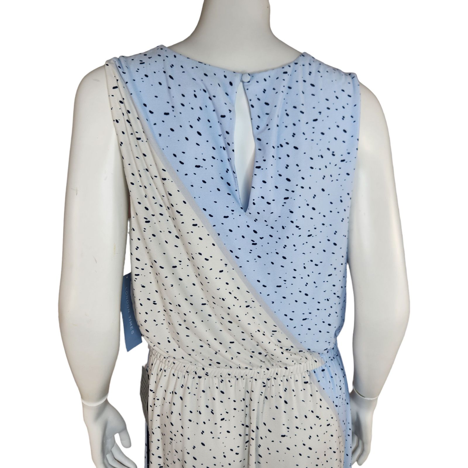 Other London Times Womens Sleeveless Midi Dainty Dress Sz 12 Size XL / US 12-14 / IT 48-50 - 13 Thumbnail