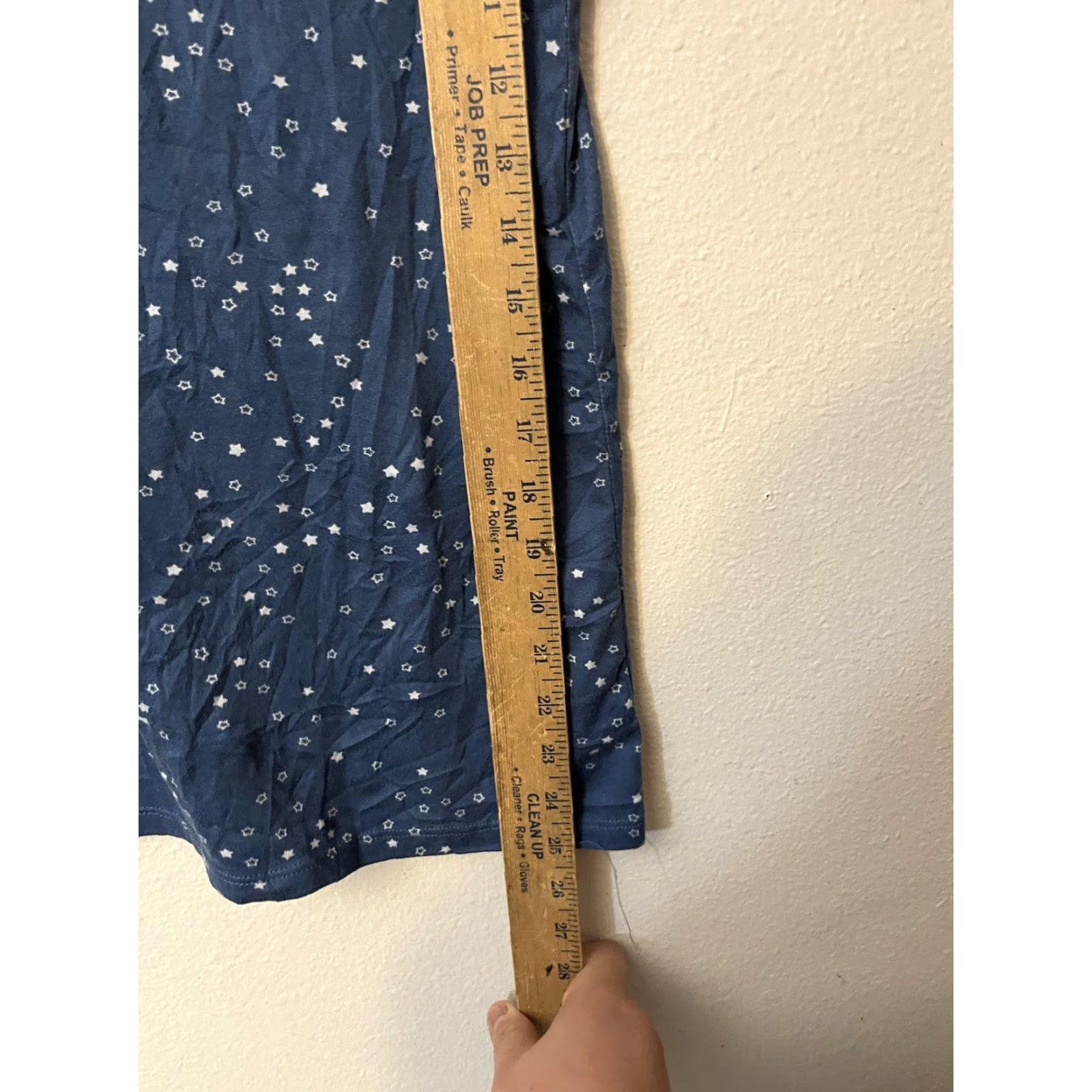 Eddie Bauer Eddie Bauer Sleepwear Tank Top Sleeveless Navy Blue Stars V-Neck S Small Blue Womens Sleep Shirt Tank Top Stars Small Eddie Bauer Size S / US 4 / IT 40 - 6 Thumbnail