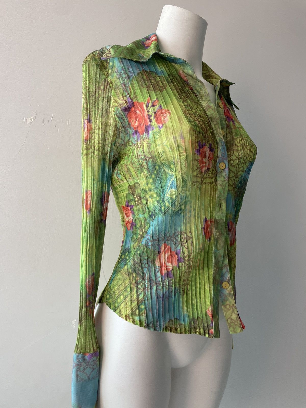 Vintage Italian shirt Size M / US 6-8 / IT 42-44 - 10 Thumbnail