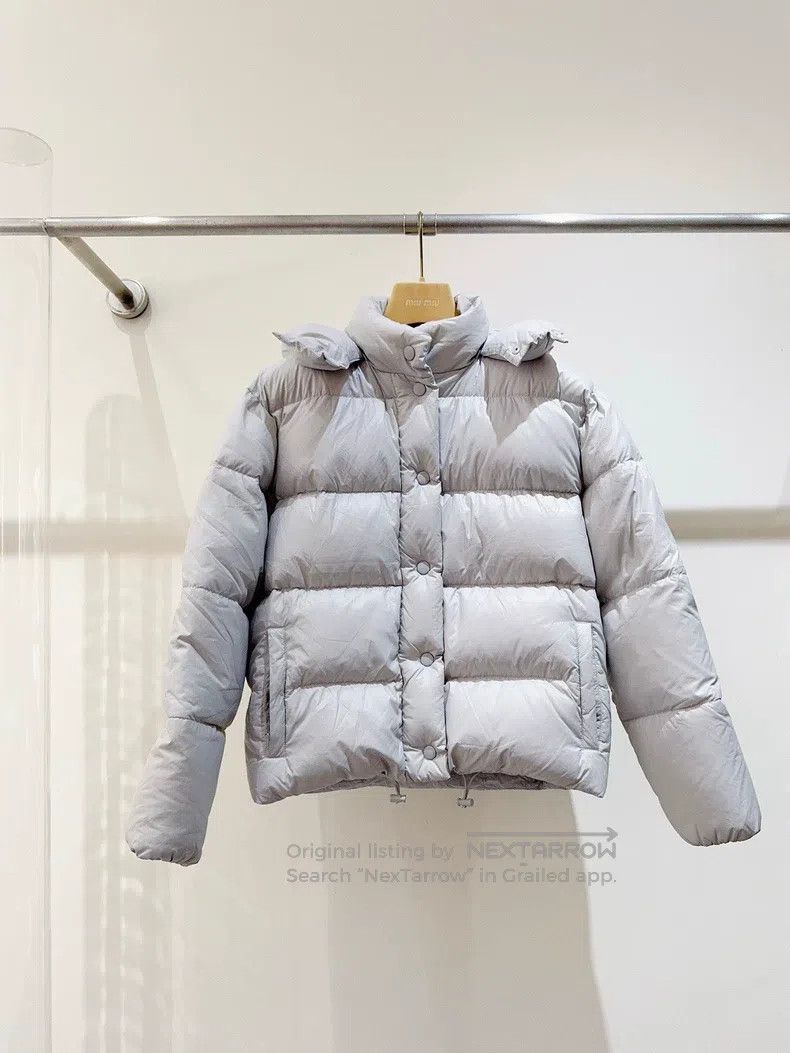 Miu Miu Miu Miu 36 23 autumn and winter white down jacket Size S / US 4 / IT 40 - 2 Thumbnail
