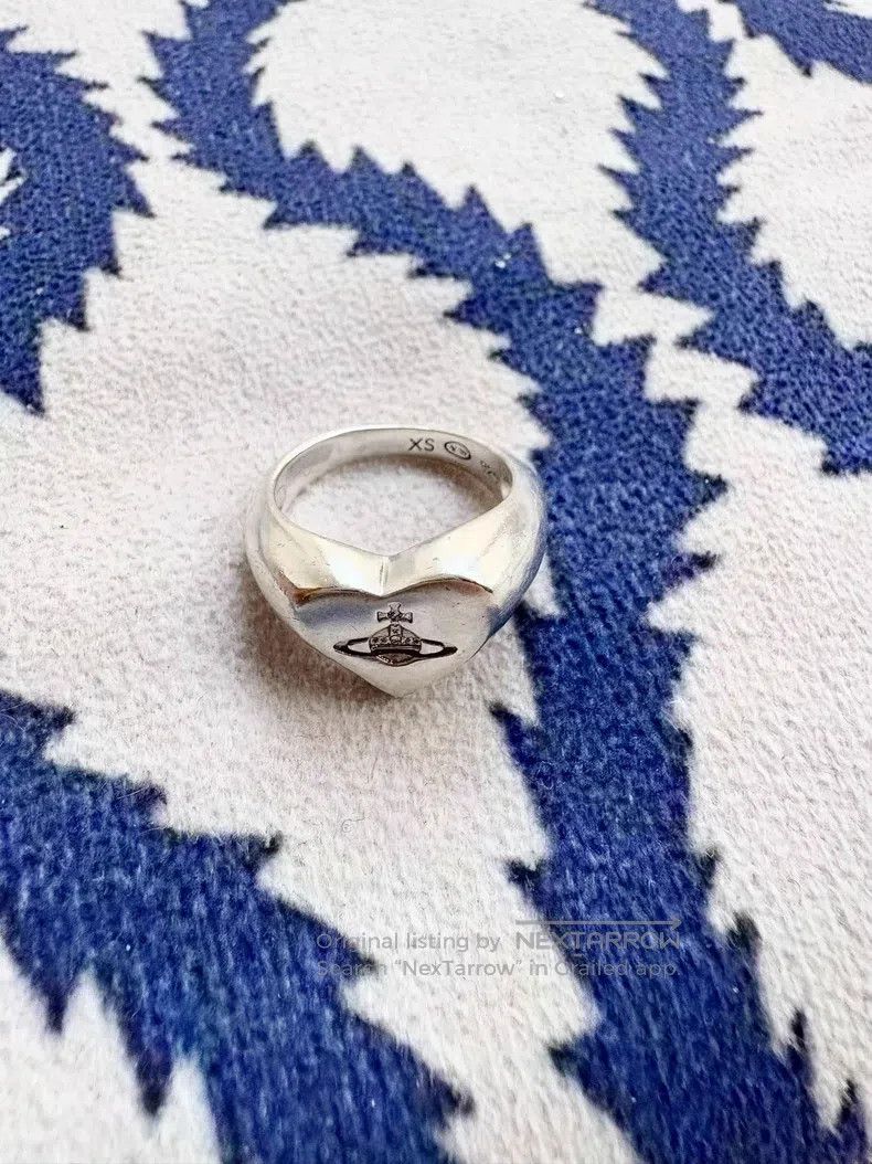 Vivienne Westwood Vivienne Westwood Sterling silver heart-shaped wax seal Sa Size ONE SIZE - 2 Thumbnail