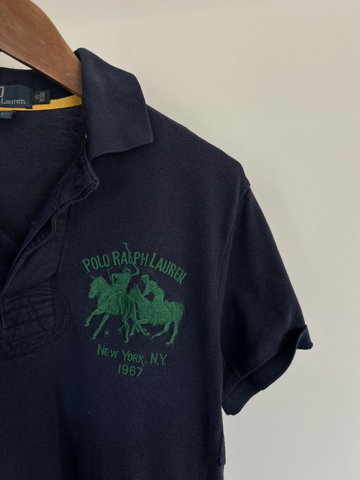 Polo Ralph Lauren Polo Ralph Lauren Big Logo Polo T Shirt Tee Chief Keef Size US XXS / EU 40 - 4 Thumbnail