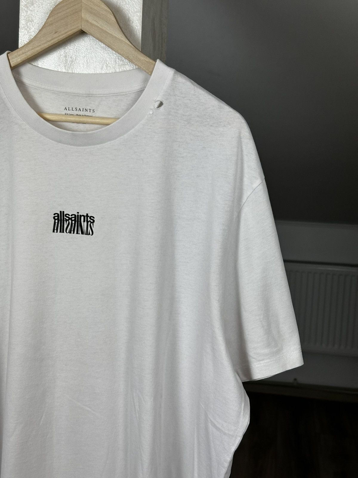 Allsaints Y2K Vintage Allsaints Tee Shirt Archive Hype Size US XXL / EU 58 / 5 - 3 Thumbnail