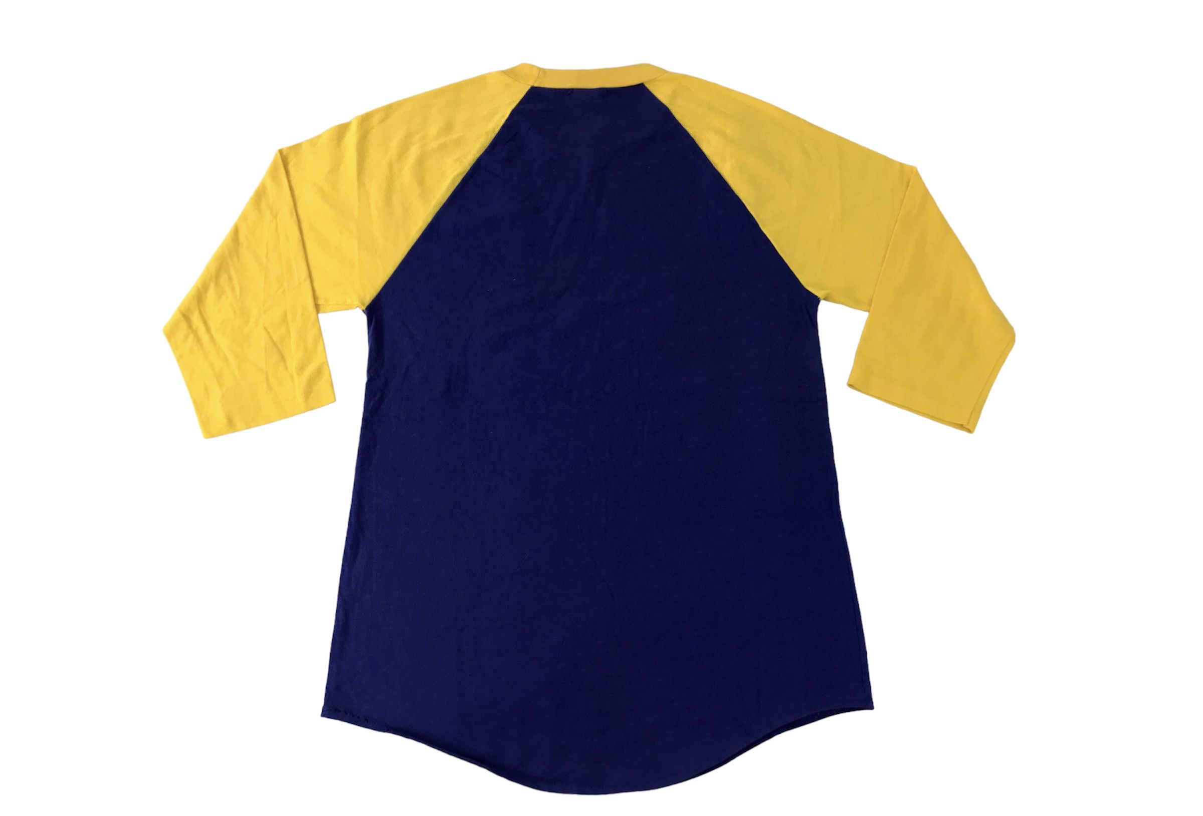 Lands' End 80s 90s Lands ‘ End Raglan 3/4 Longsleeve Plain Tee Size US S / EU 44-46 / 1 - 2 Thumbnail
