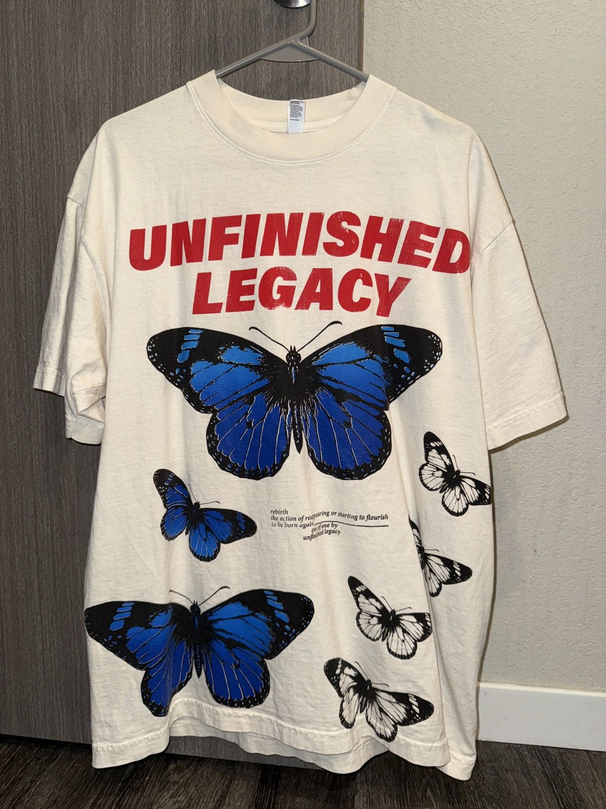 UNFINISHED LEGACY *RARE* Unfinished Legacy “Rebirth, Original” T-Shirt (L) Size US L / EU 52-54 / 3 - 1 Thumbnail