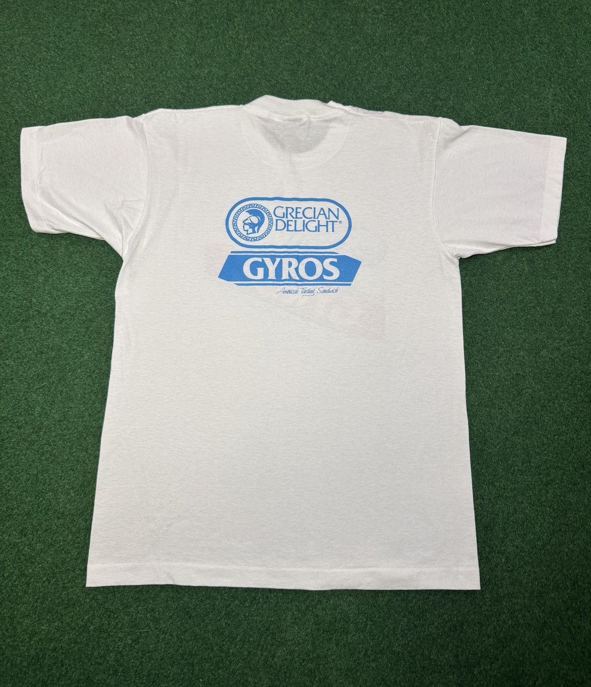 Vintage Vintage 90s Gyros America’s Best Sandwich M/L T Shirt Size US L / EU 52-54 / 3 - 3 Thumbnail