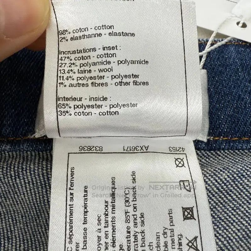 Chanel Chanel M Blue Cotton Women’s Jeans . Size 28" / US 6 / IT 42 - 6 Thumbnail