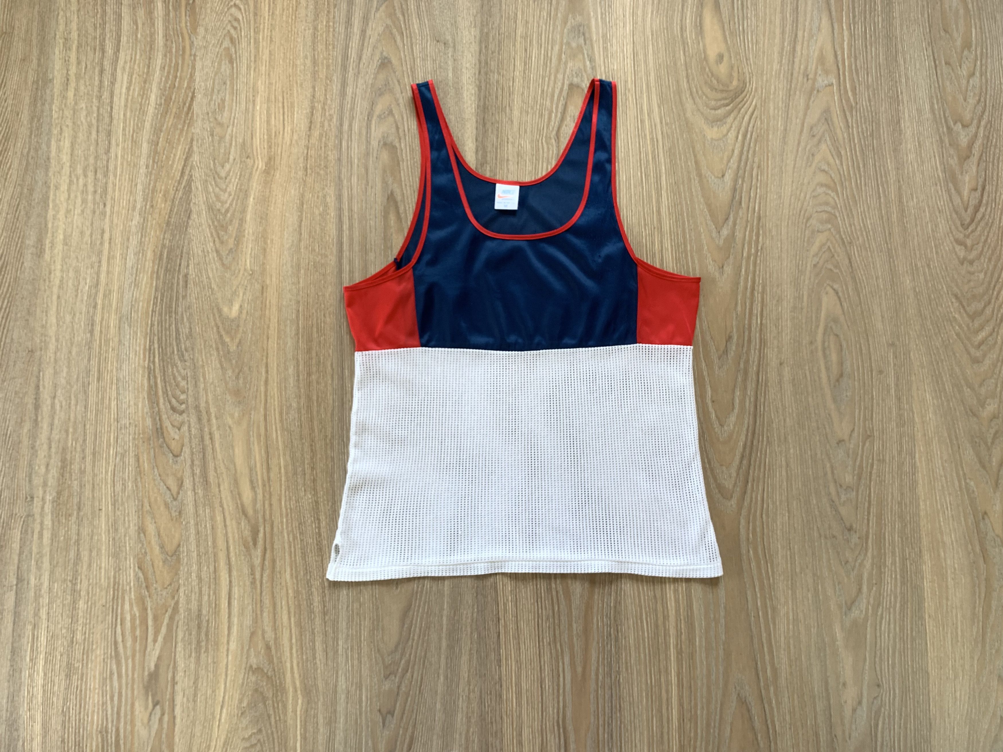 Nike × Vintage Nike Retro Vintage Sprinter Running Mesh Tank Top Sleeveless Size US M / EU 48-50 / 2 - 8 Thumbnail