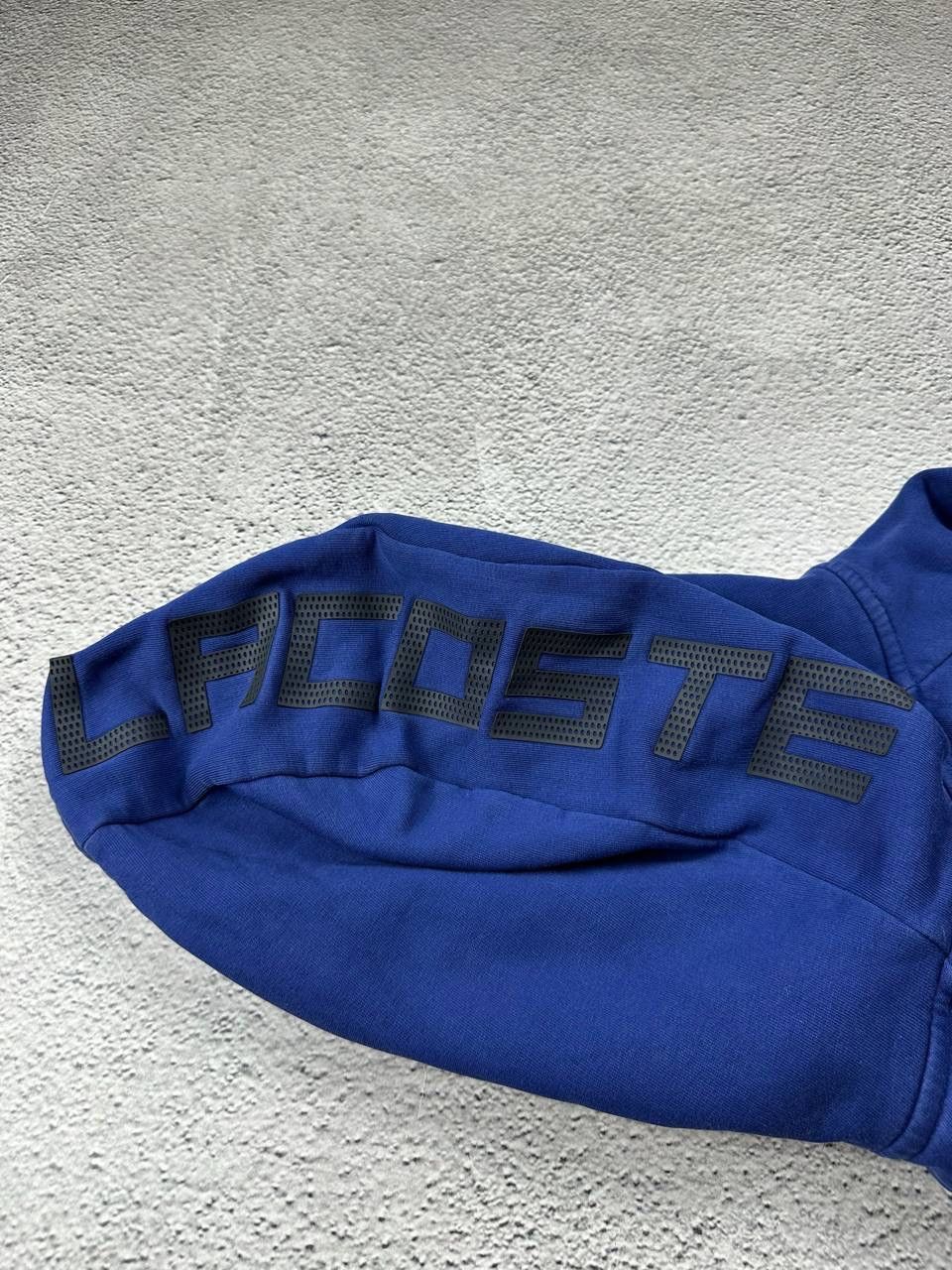 Lacoste Vintage Lacoste Full Zip Hoodie Y2K Hype Style Drill SK8 Size US XL / EU 56 / 4 - 9 Thumbnail