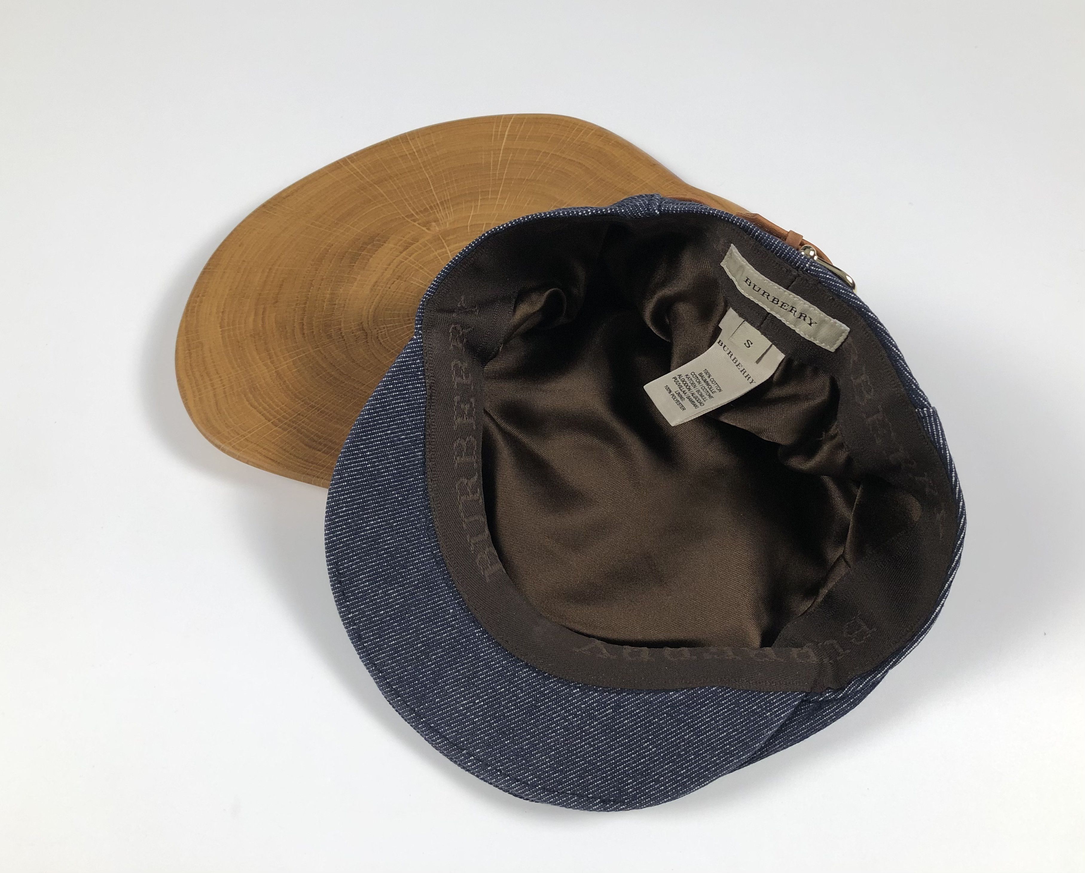 Burberry Burberry Blue Denim Women’s Cap Size ONE SIZE - 5 Thumbnail
