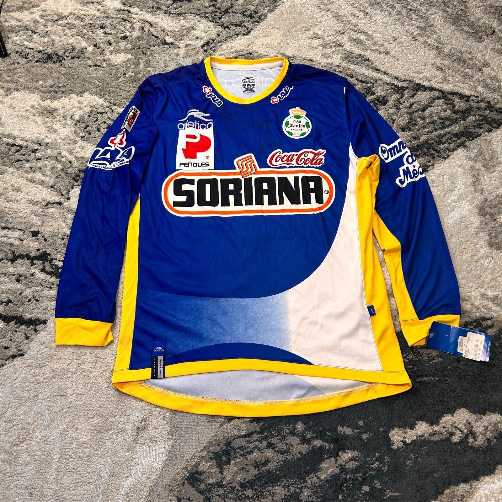 Atletica Atletica Azul sz S Santos Laguna Signed Oswaldo Sánchez Size US S / EU 44-46 / 1 - 1 Thumbnail