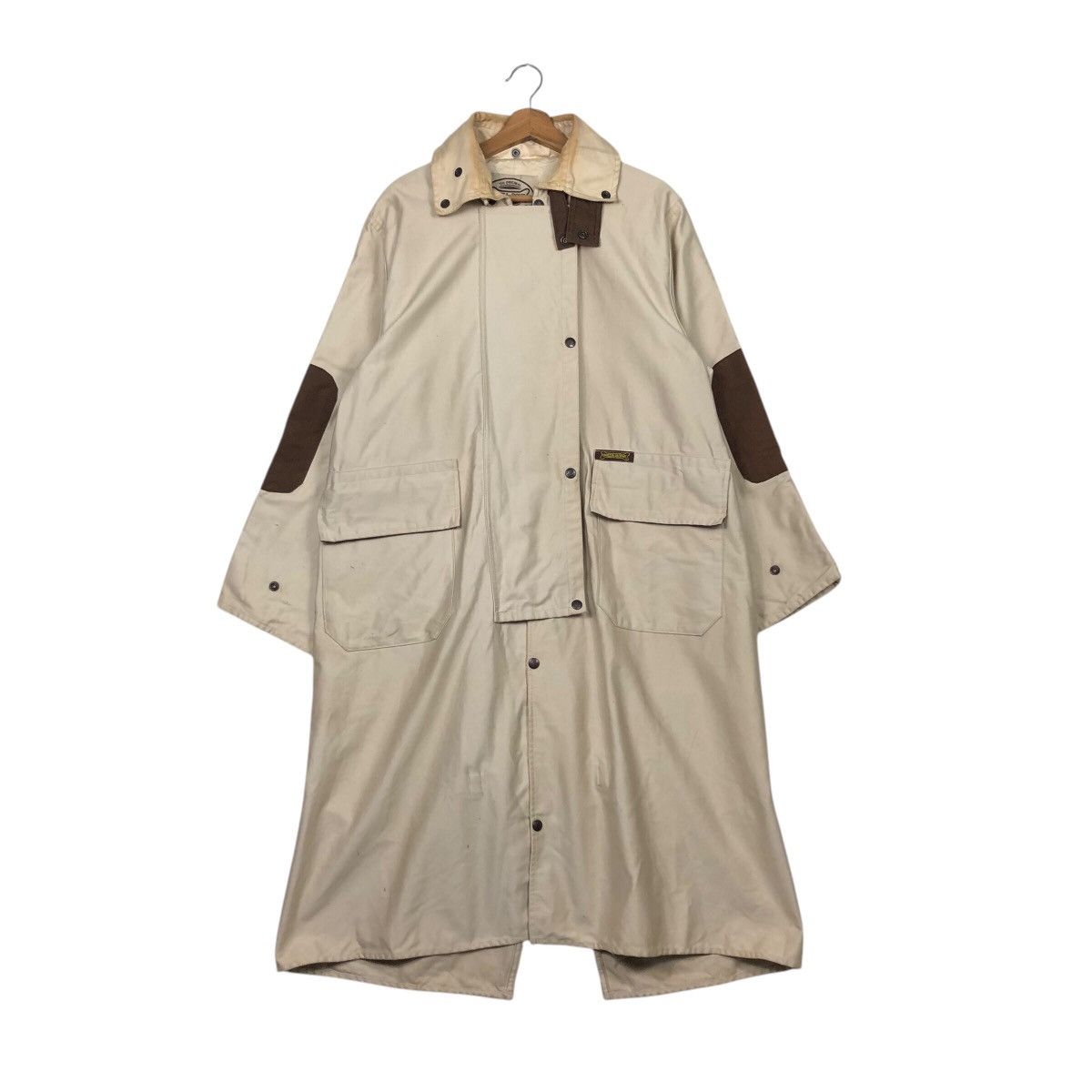 Japanese Brand 📌Vintage Long Jacket Duck Canvas Detroit Driza Bone Size US M / EU 48-50 / 2 - 2 Thumbnail