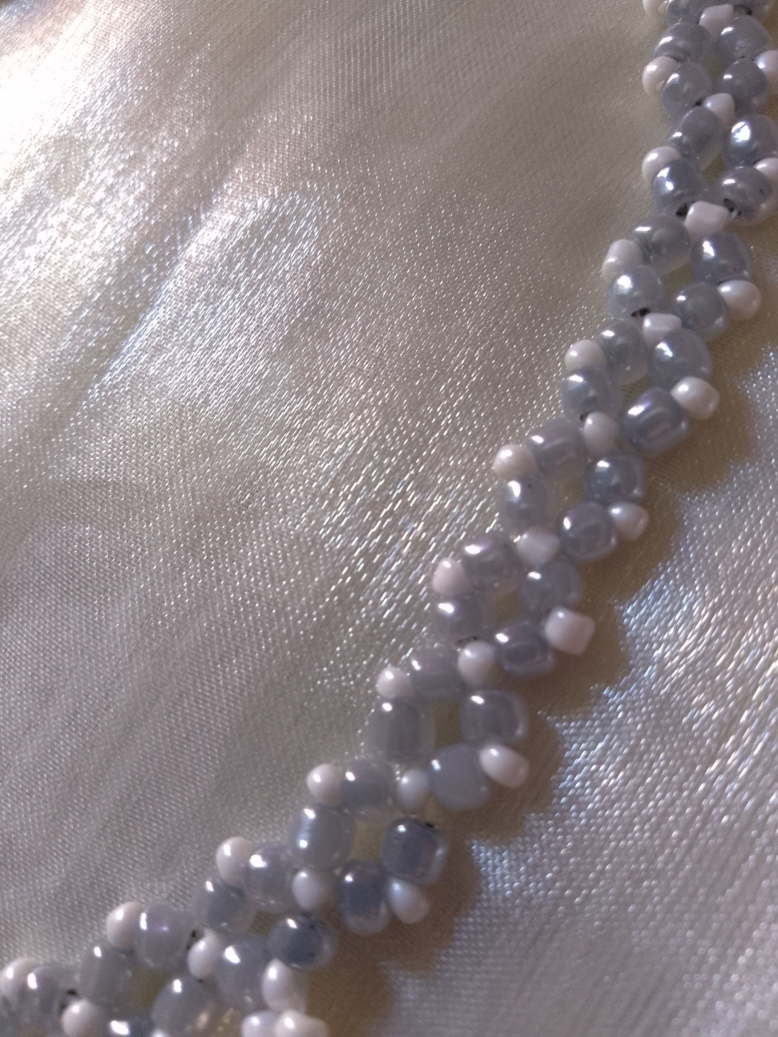 Other Pearls Necklace Vintage style Elegant Gray golden Ivory Size ONE SIZE - 3 Thumbnail