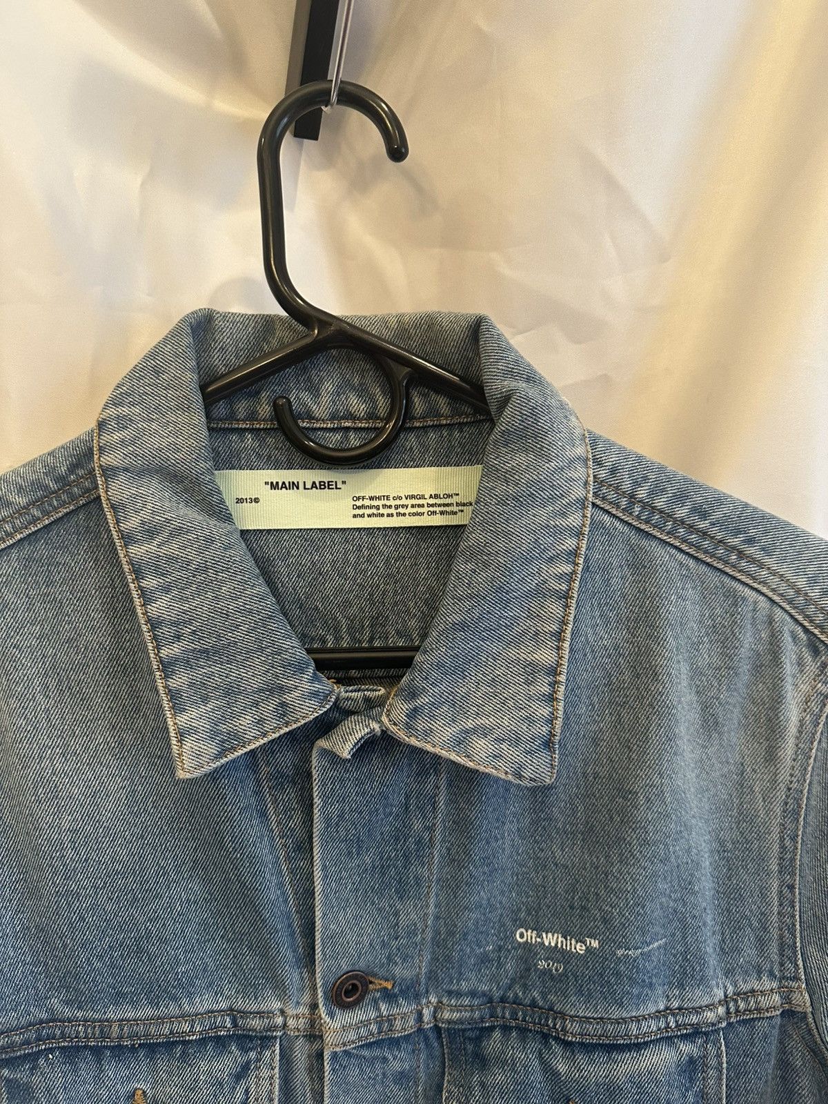 Off-White Off-White Denim Jacket Size US L / EU 52-54 / 3 - 6 Thumbnail