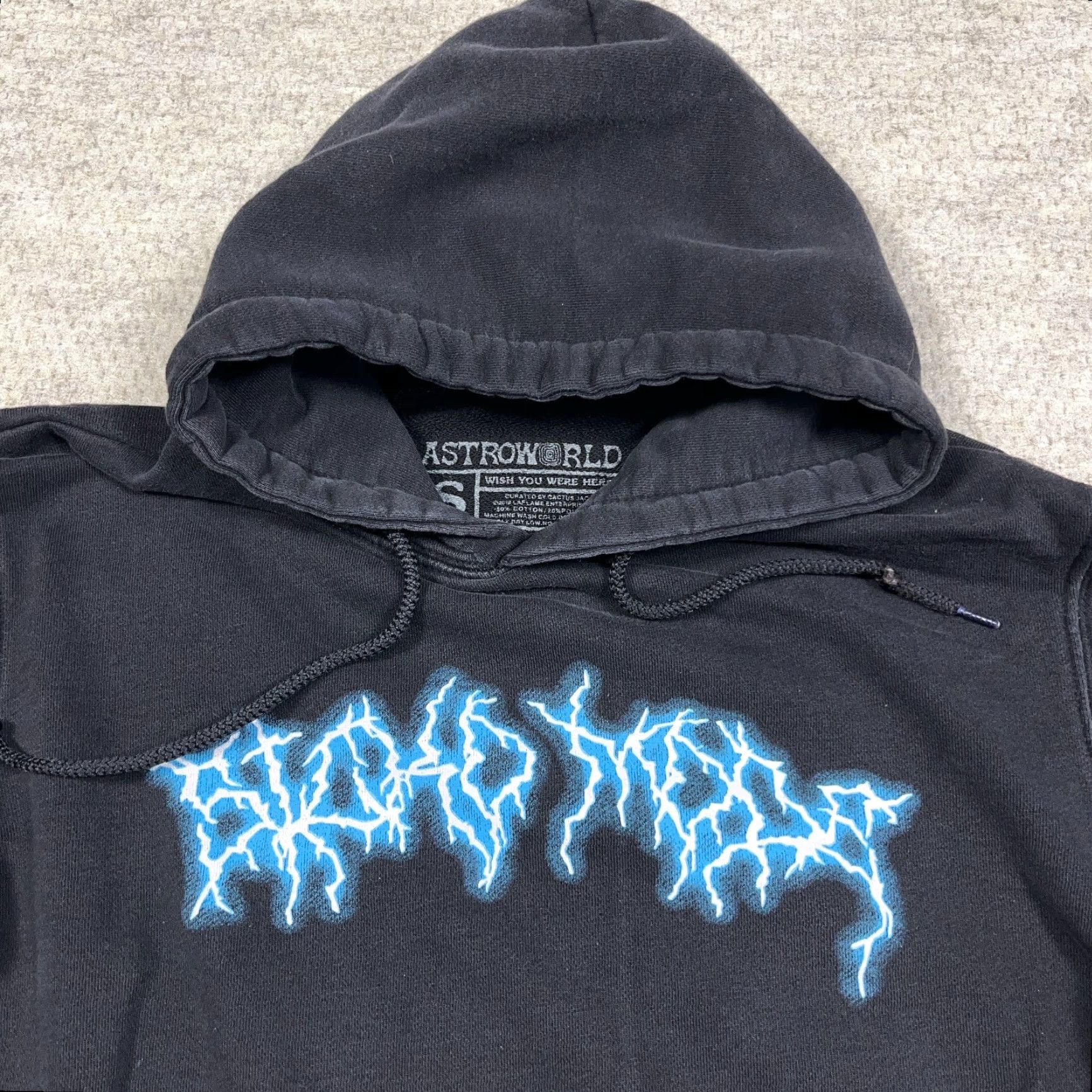 Travis Scott Travis Scott Astro World Tour Hoodie Adult Small Black Sweatshirt Hooded Men Size US S / EU 44-46 / 1 - 5 Thumbnail