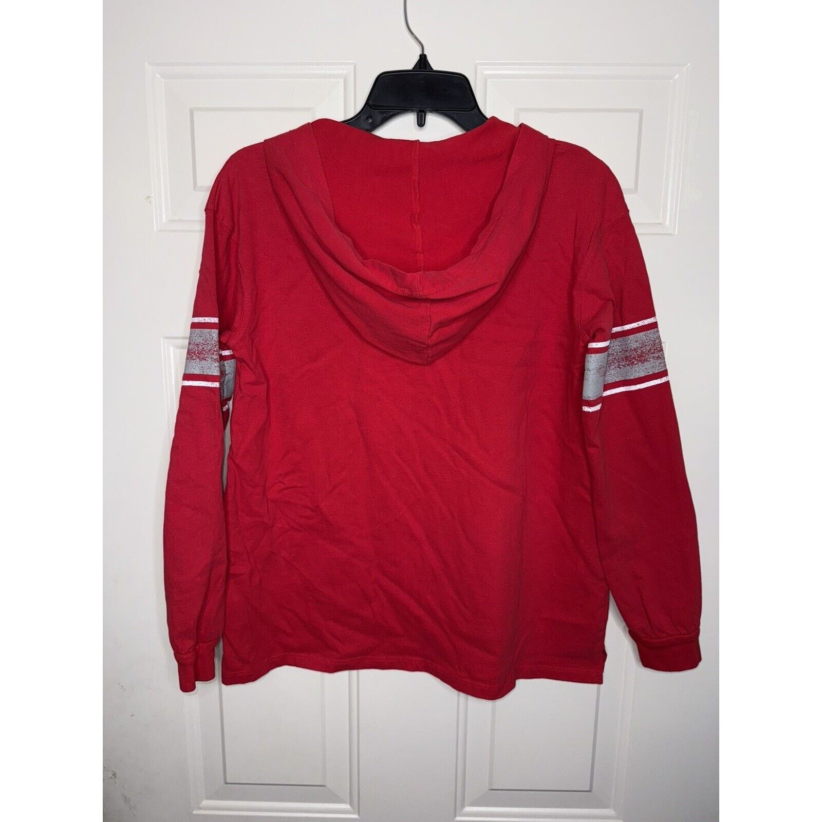 Pro Edge Pro Edge Ohio State Hoodie Fleece Sweatshirt Mens Medium Red Size US M / EU 48-50 / 2 - 6 Thumbnail