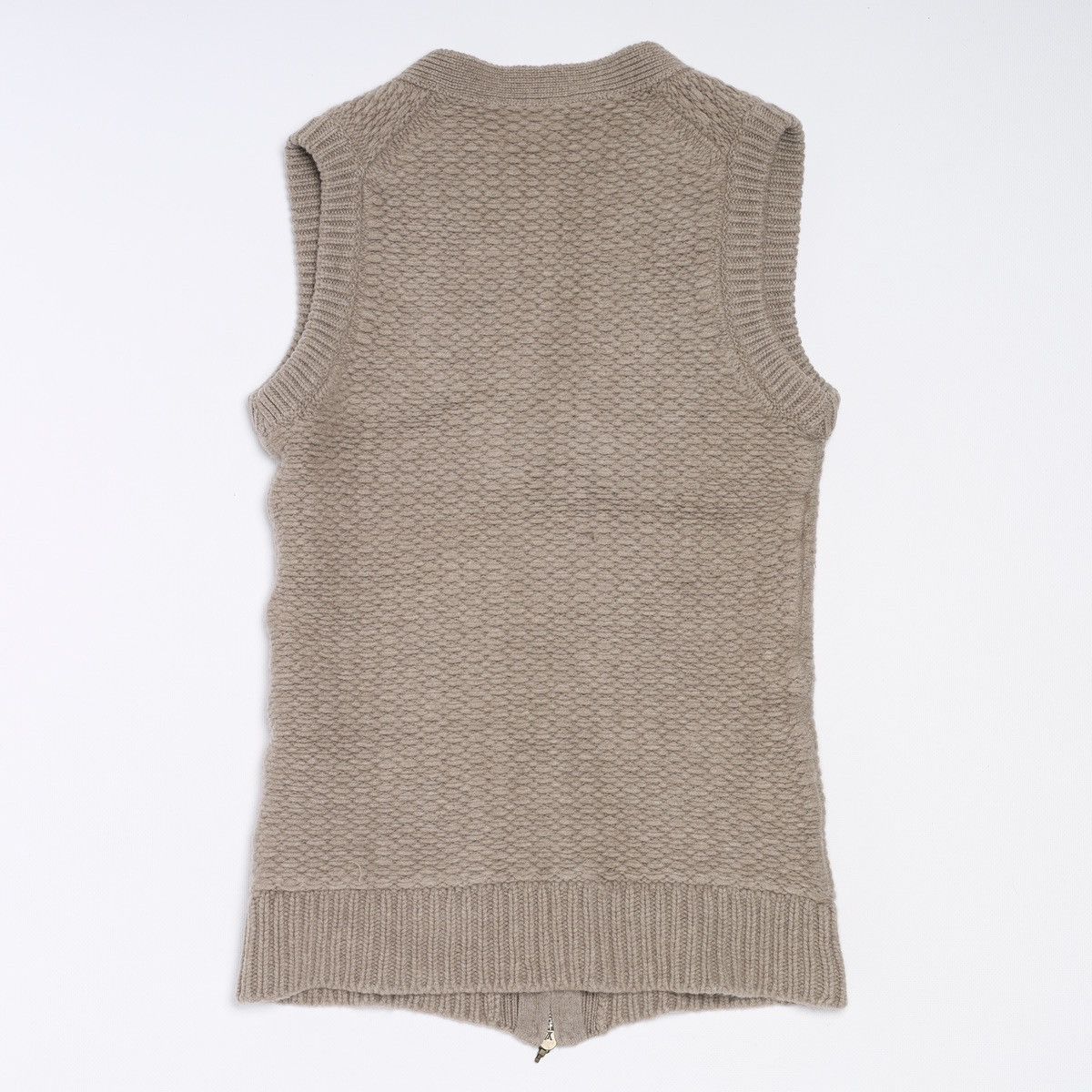 Louis Vuitton Louis Vuitton Wool Zip Tank Sweater Knit Cable Vest Size M / US 6-8 / IT 42-44 - 10 Thumbnail
