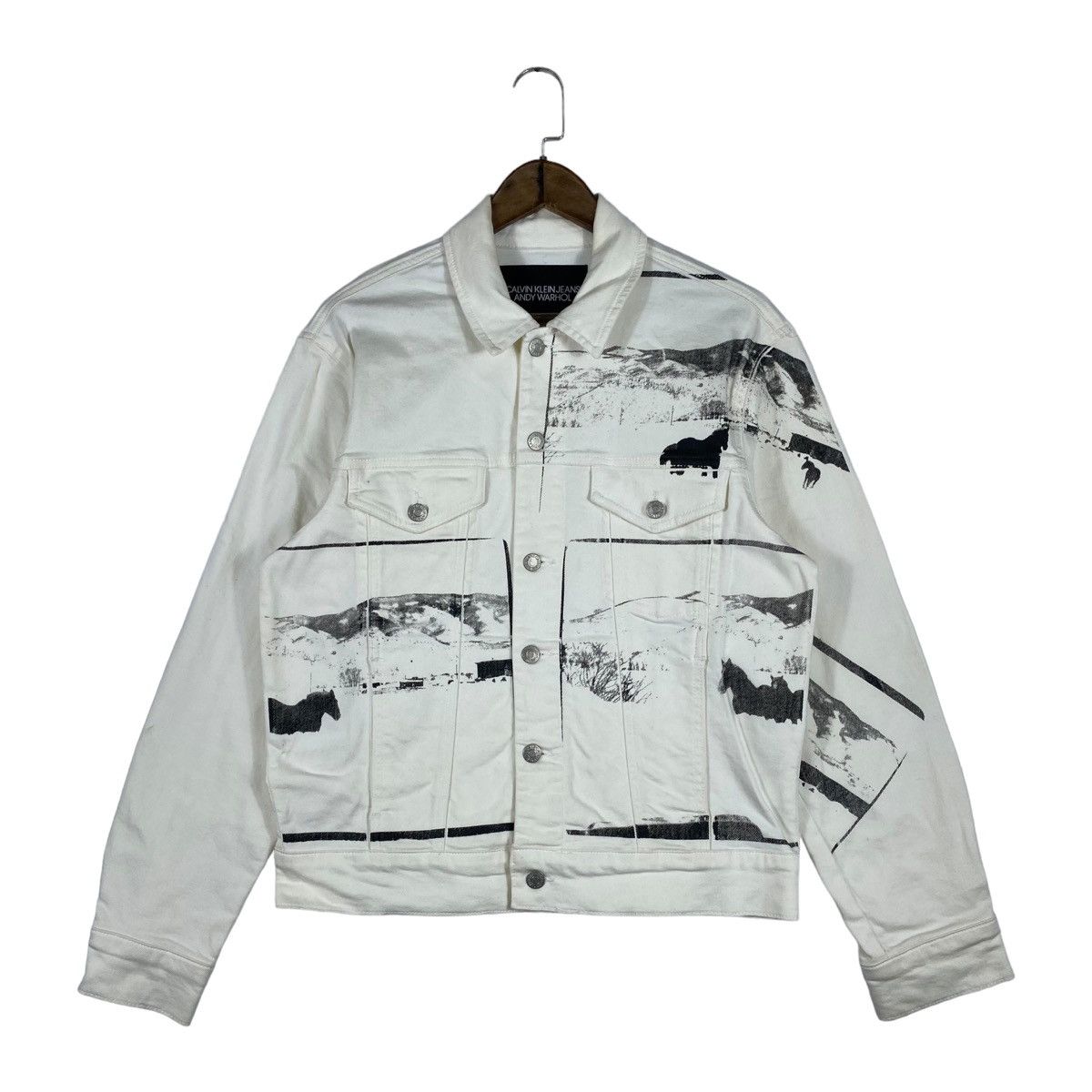 Andy Warhol Calvin Klein X Andy Warhol Denim Jacket Size US S / EU 44-46 / 1 - 2 Thumbnail
