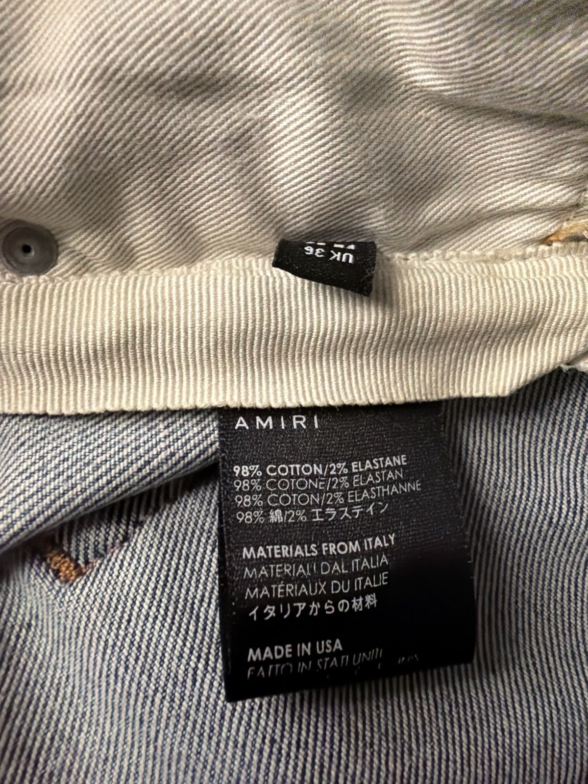 Amiri Amiri Size US 36 / EU 52 - 5 Thumbnail
