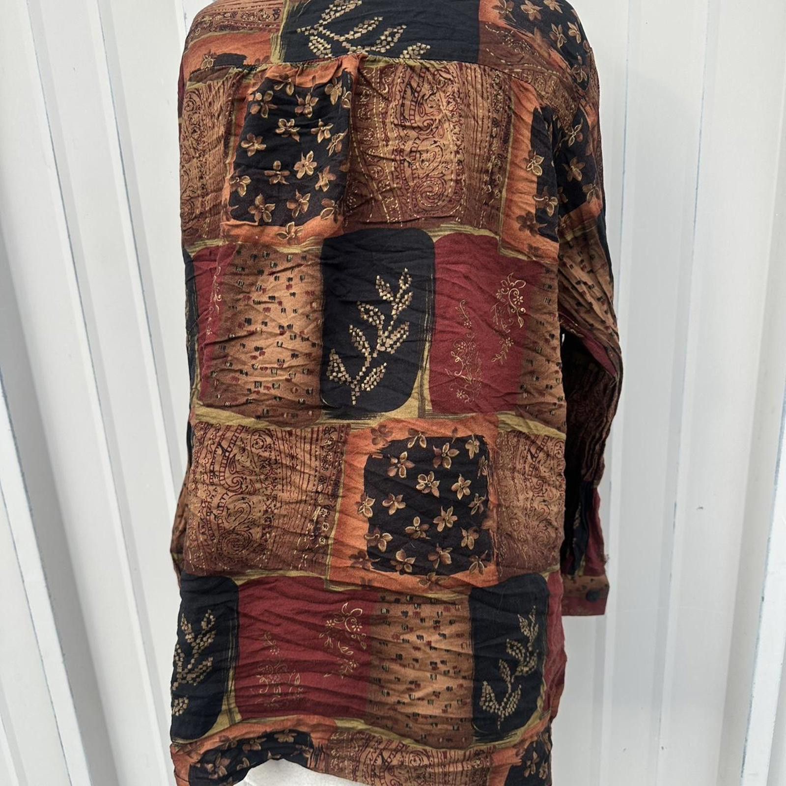 Other Vintage blouse large Size L / US 10 / IT 46 - 2 Thumbnail
