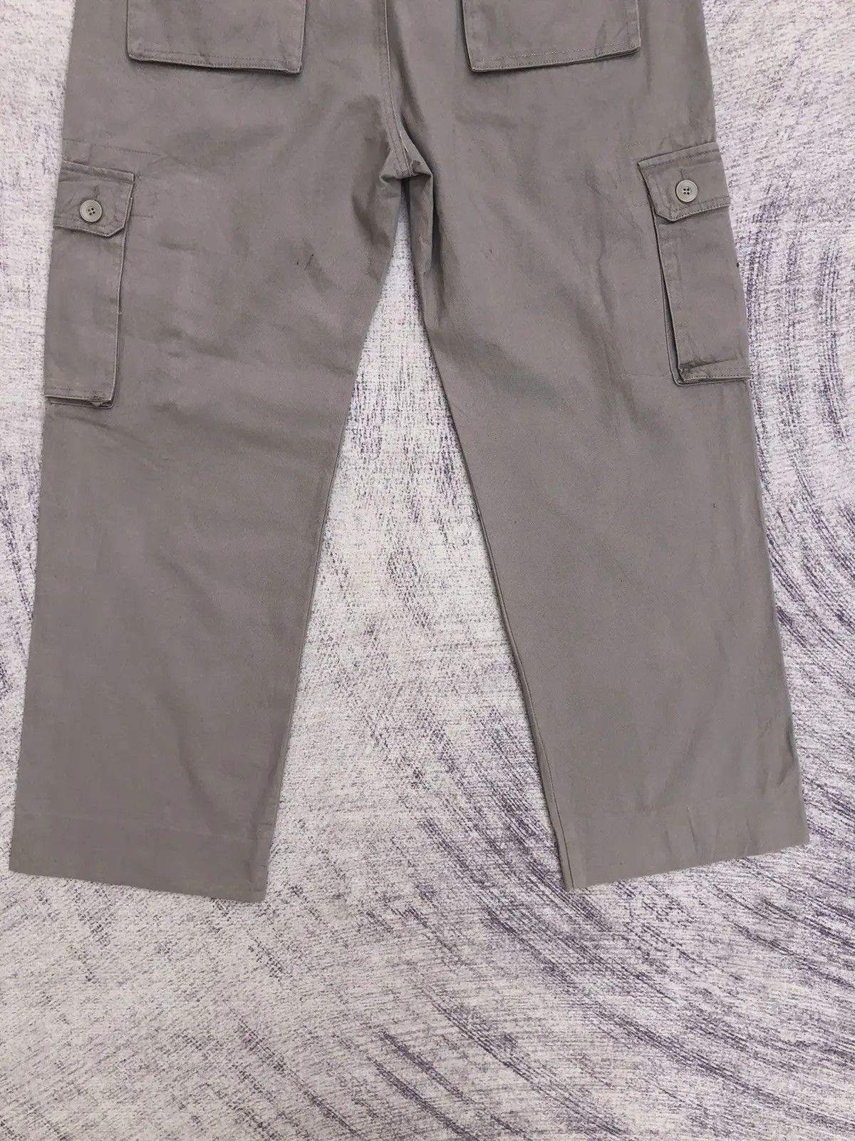 Japanese Brand × Vintage Straight Leg Cargo Pants Loose Bottoms With 6 Pocket Size US 34 / EU 50 - 14 Thumbnail
