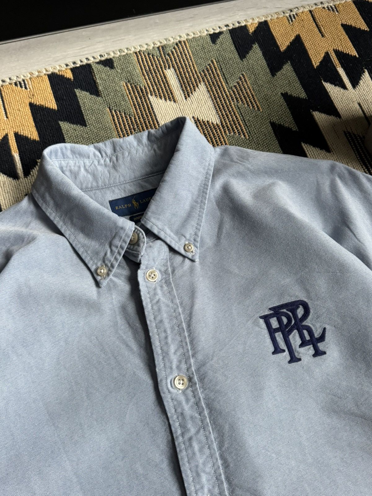 Polo Ralph Lauren Polo Ralph Lauren PRL Logo Button Up Shirt Size US XL / EU 56 / 4 - 6 Thumbnail
