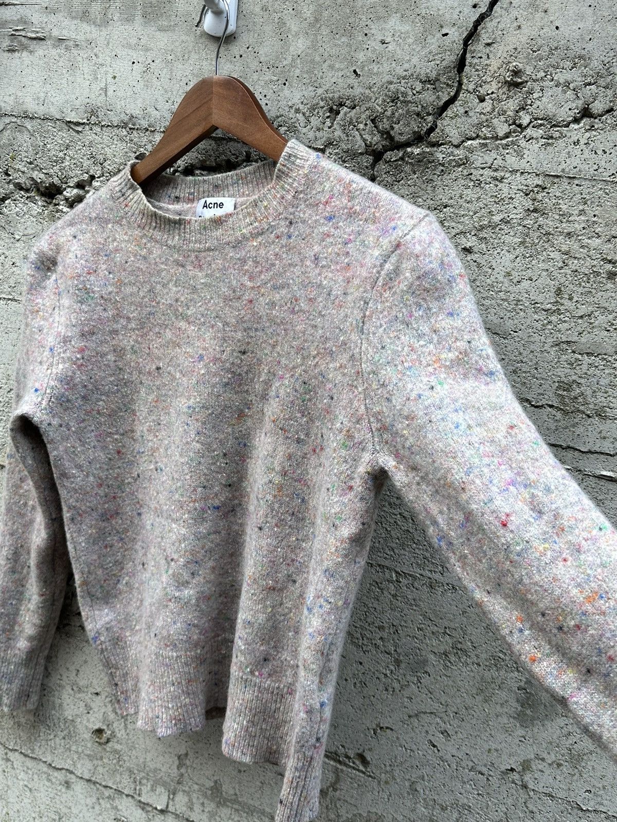 Acne Studios RARE GRAIL Acne Studios peele specked multi sweater Size US XS / EU 42 / 0 - 4 Thumbnail