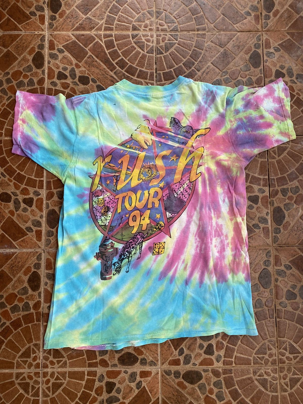 Band Tees × Vintage Vintage Rush Band 1994 tour T shirts Size US L / EU 52-54 / 3 - 7 Thumbnail