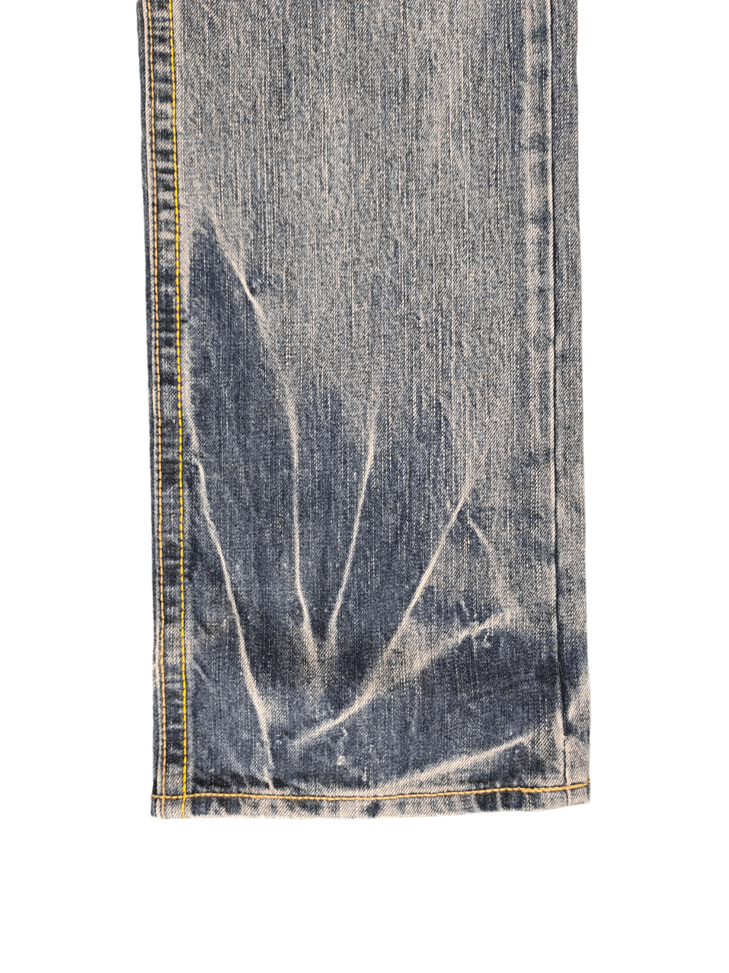 Ermenegildo Zegna EZ By Zegna Distressed Denim Jeans Ermenegildo Zegna Size US 31 - 7 Thumbnail