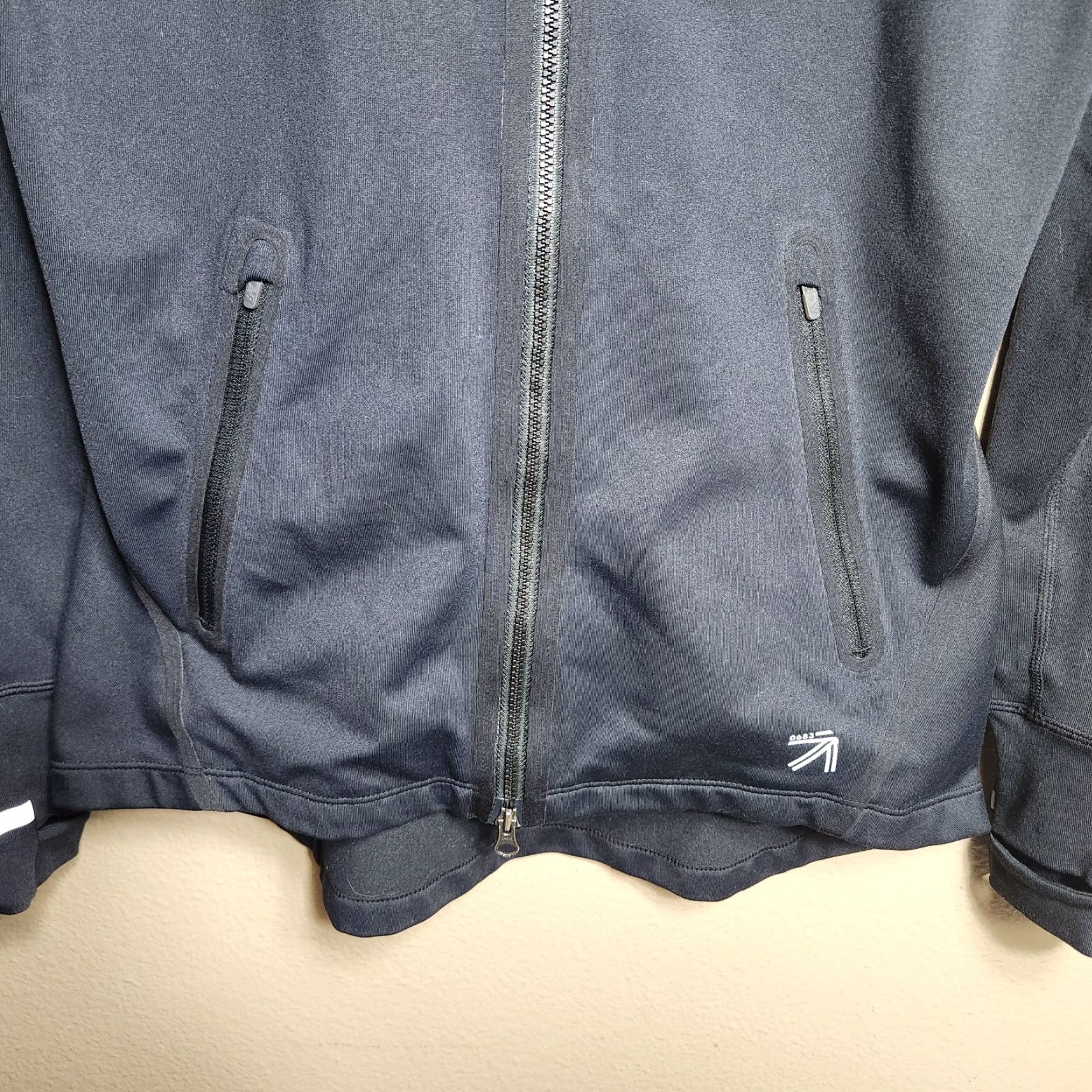 New Balance New Balance Womens Black Hooded Jacket - 0683 Activewear, Zip, Vented, M, Running & Walking, Athleisure, Outdoor, Womens Size M / US 6-8 / IT 42-44 - 3 Thumbnail