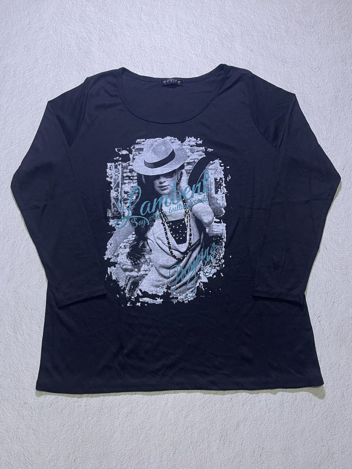 Japanese Brand Y2K ECRIRE long sleeve tshirt Size US M / EU 48-50 / 2 - 1 Thumbnail
