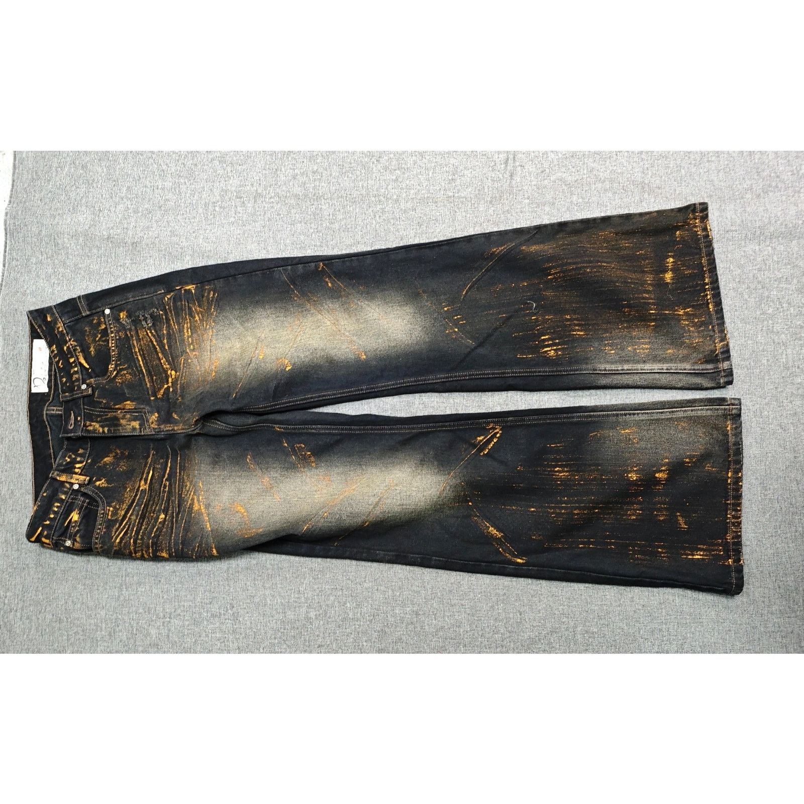 Hysteric Glamour Vintage Japanese Brand Faded Low-rise Bootcut Denim Jeans Size 30" / US 8 / IT 44 - 5 Thumbnail