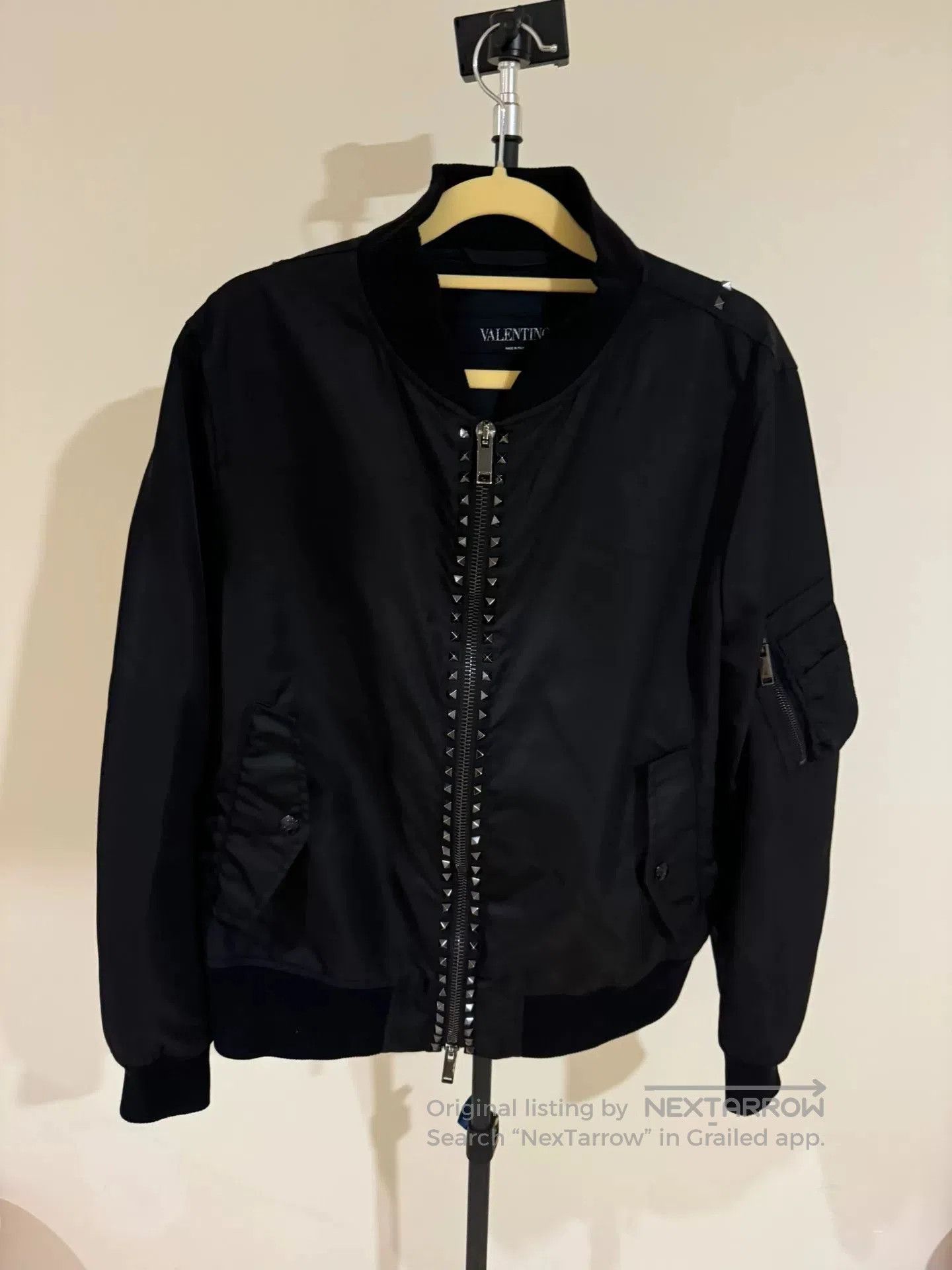 Valentino Valentino Black Outerwear Jacket. Size US M / EU 48-50 / 2 - 1 Thumbnail
