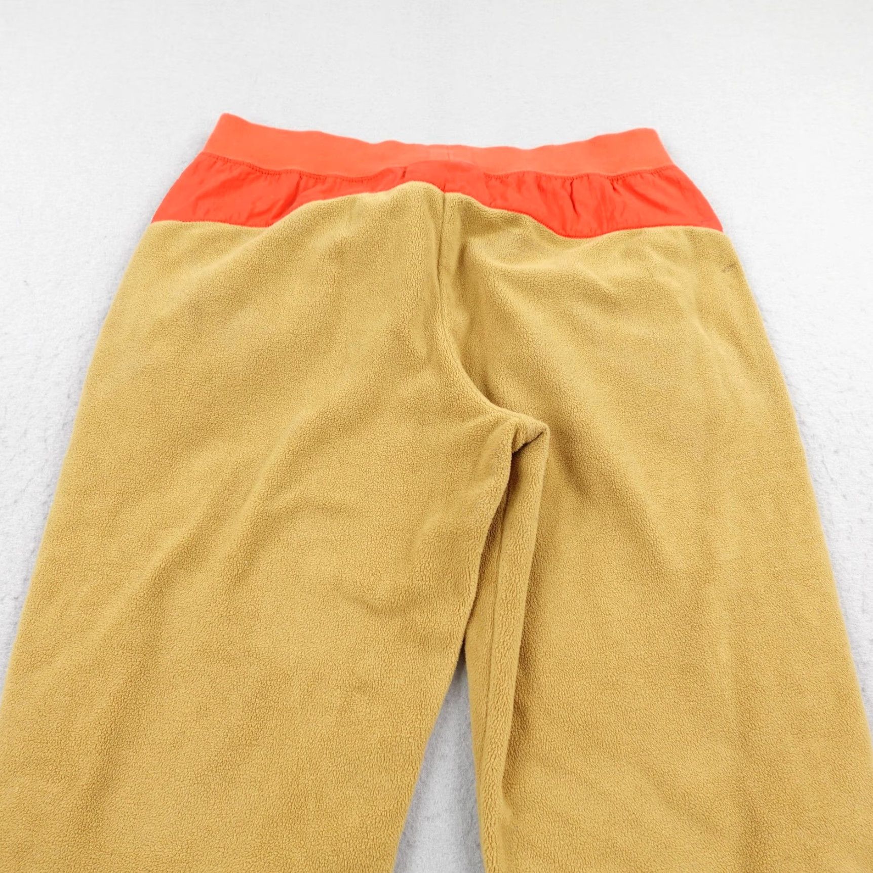 Nike Nike Pants Womens M Beige Orange Blue NSW Polar Tracksuit Fleece Joggers Size 32" / US 10 / IT 46 - 5 Thumbnail